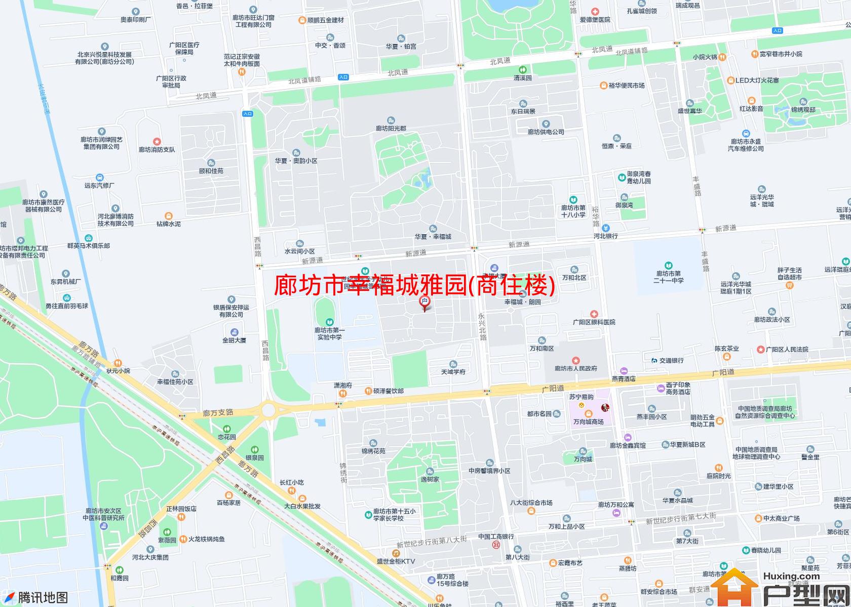 幸福城雅园(商住楼)小区 - 户型网