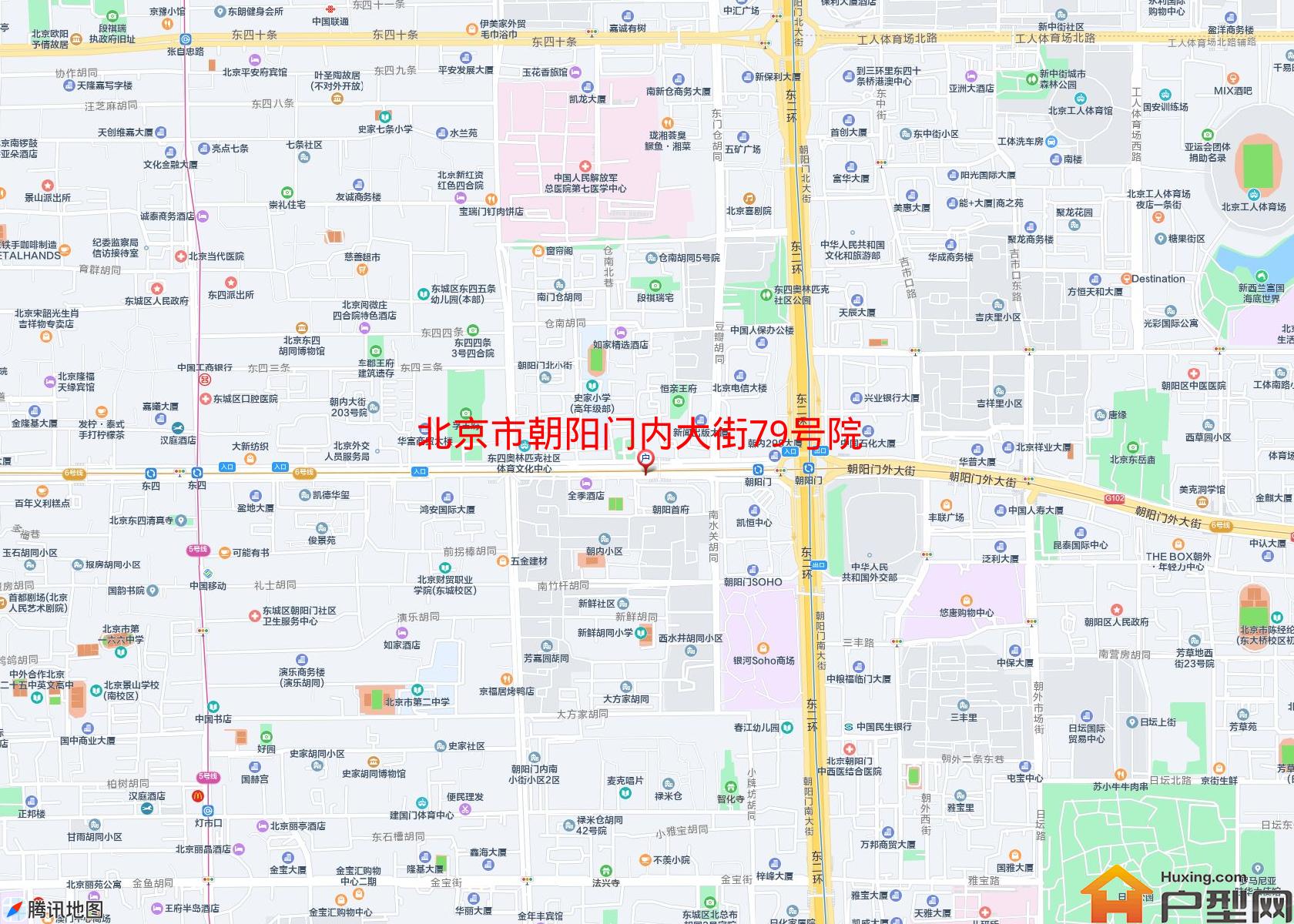 朝阳门内大街79号院小区 - 户型网