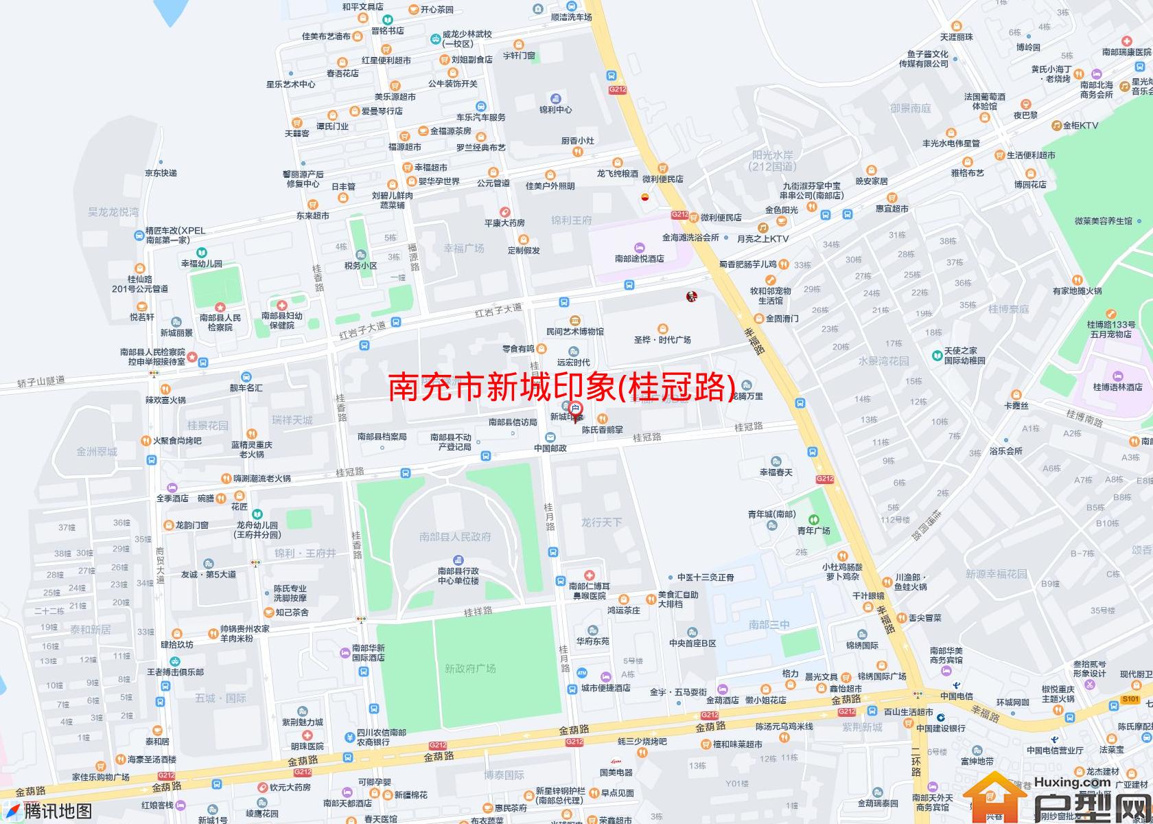 新城印象(桂冠路)小区 - 户型网