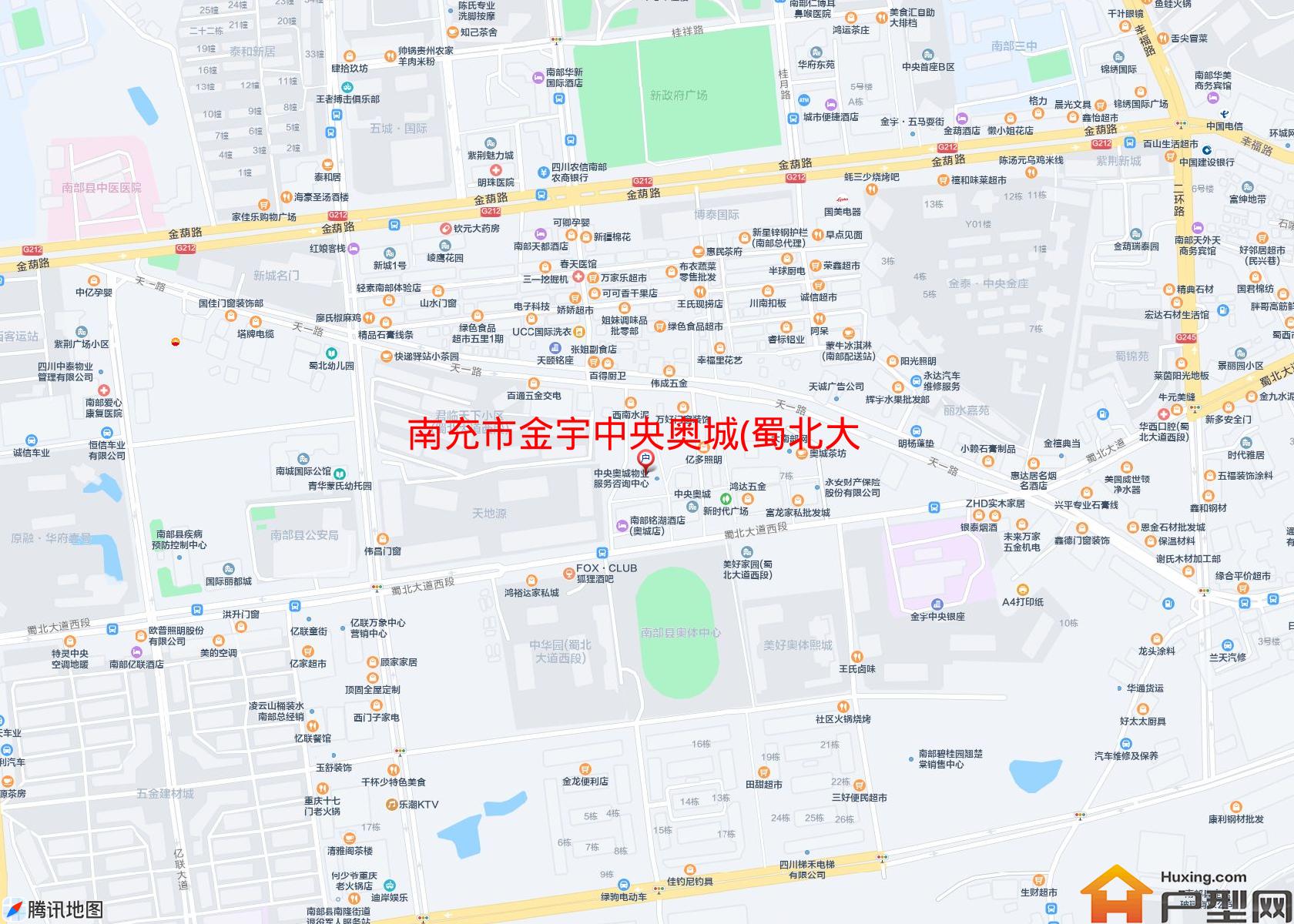 金宇中央奥城(蜀北大道西段)小区 - 户型网