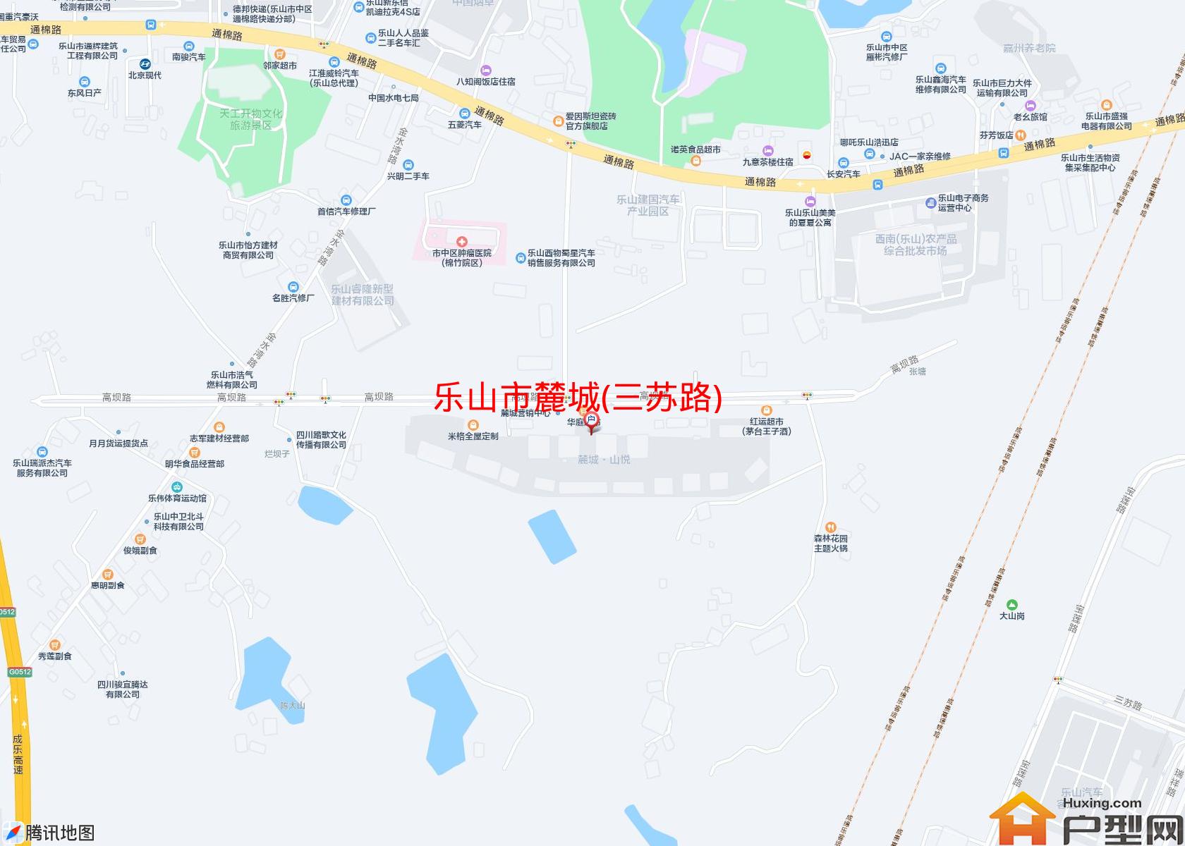 麓城(三苏路)小区 - 户型网