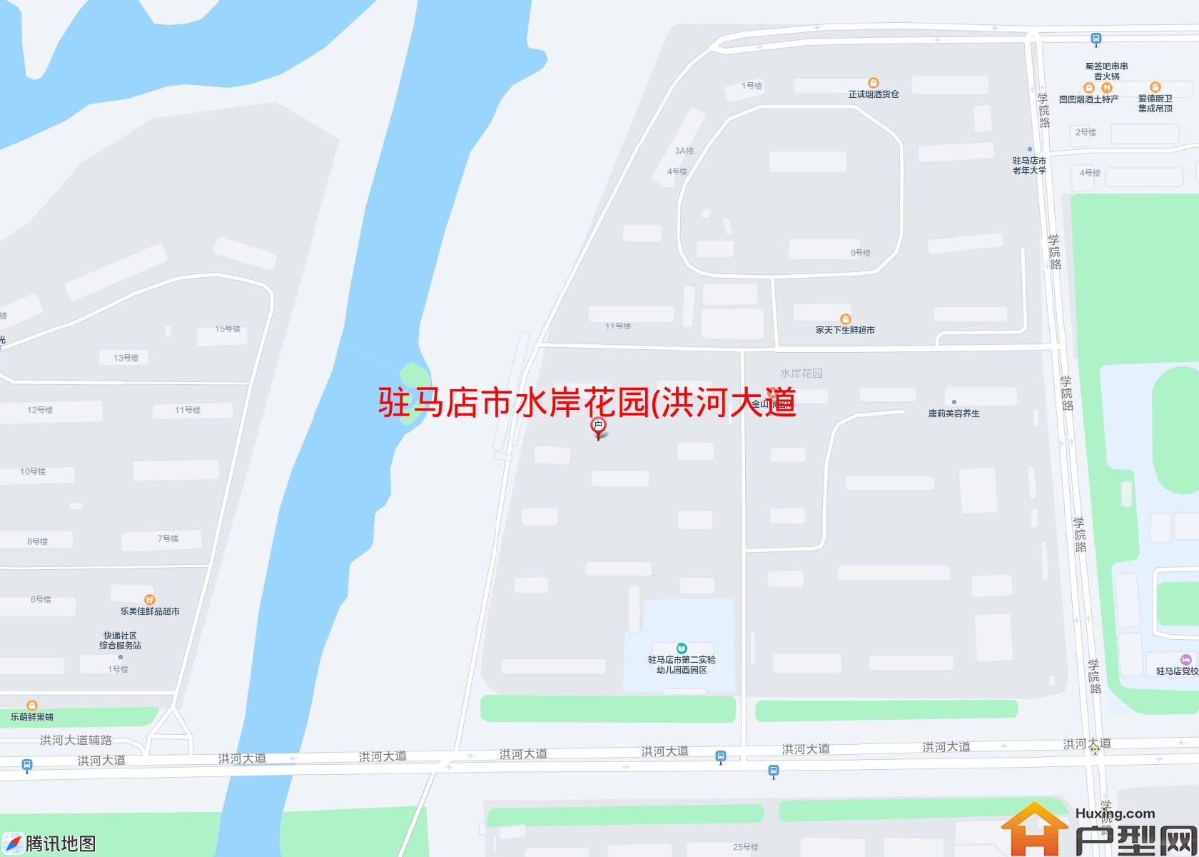 水岸花园(洪河大道)小区 - 户型网