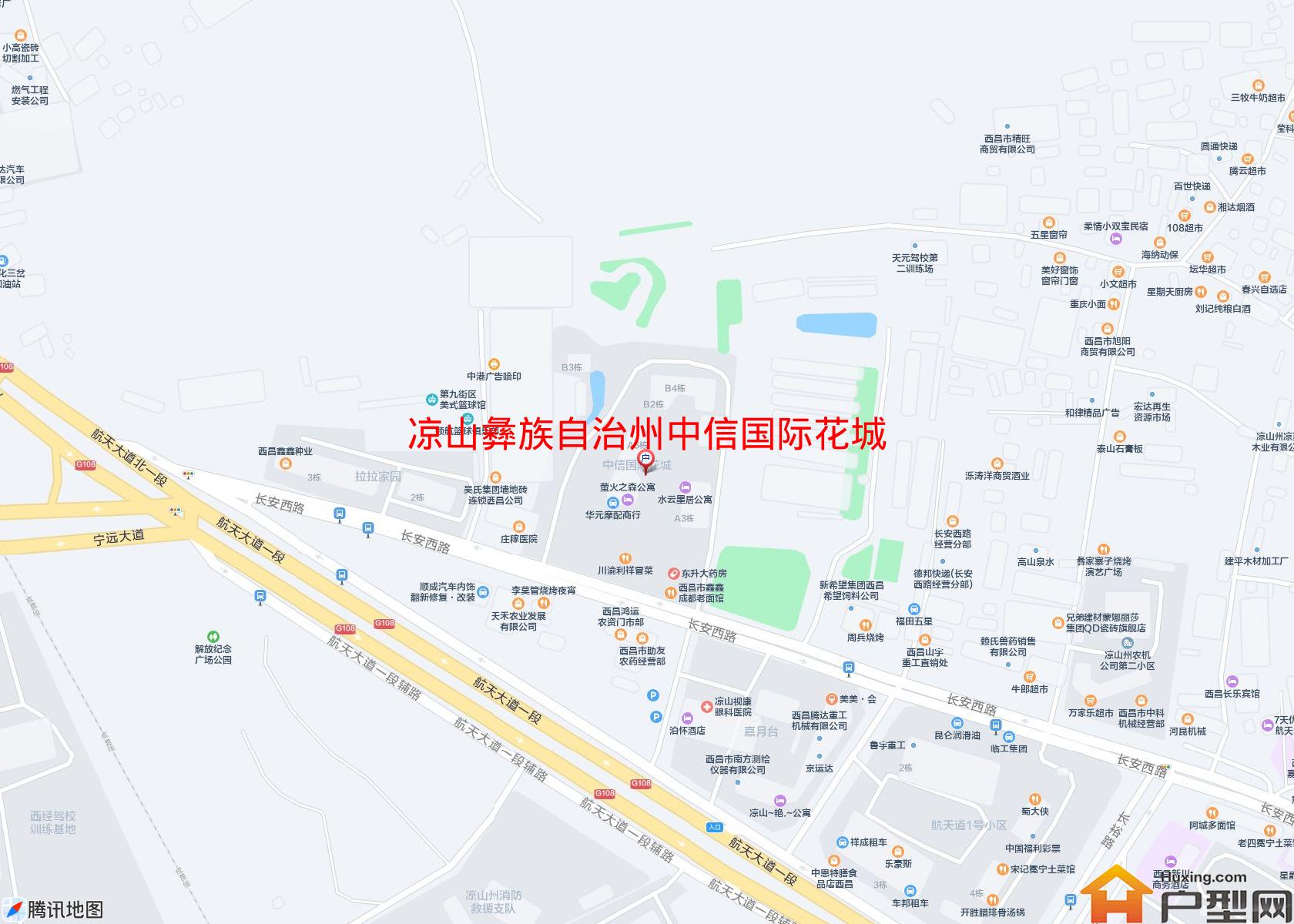 中信国际花城(长安西路298号)小区 - 户型网