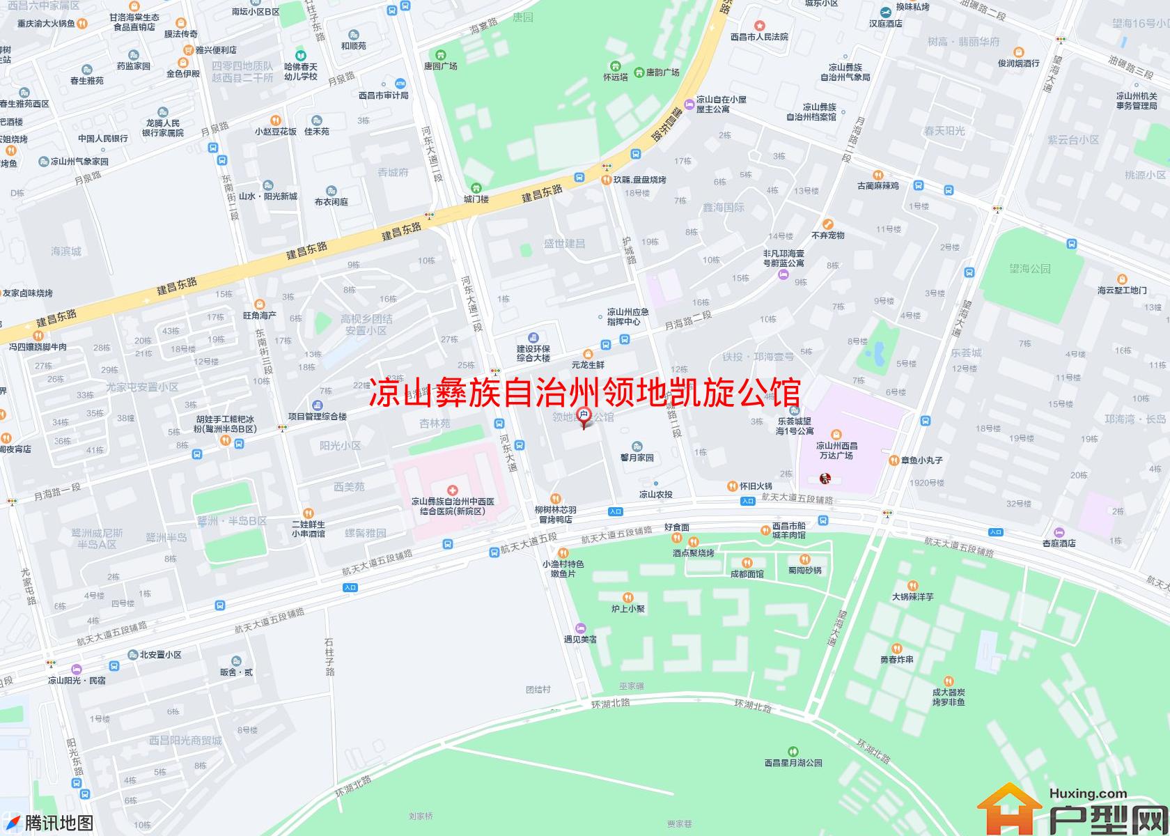 领地凯旋公馆(航天大道)小区 - 户型网