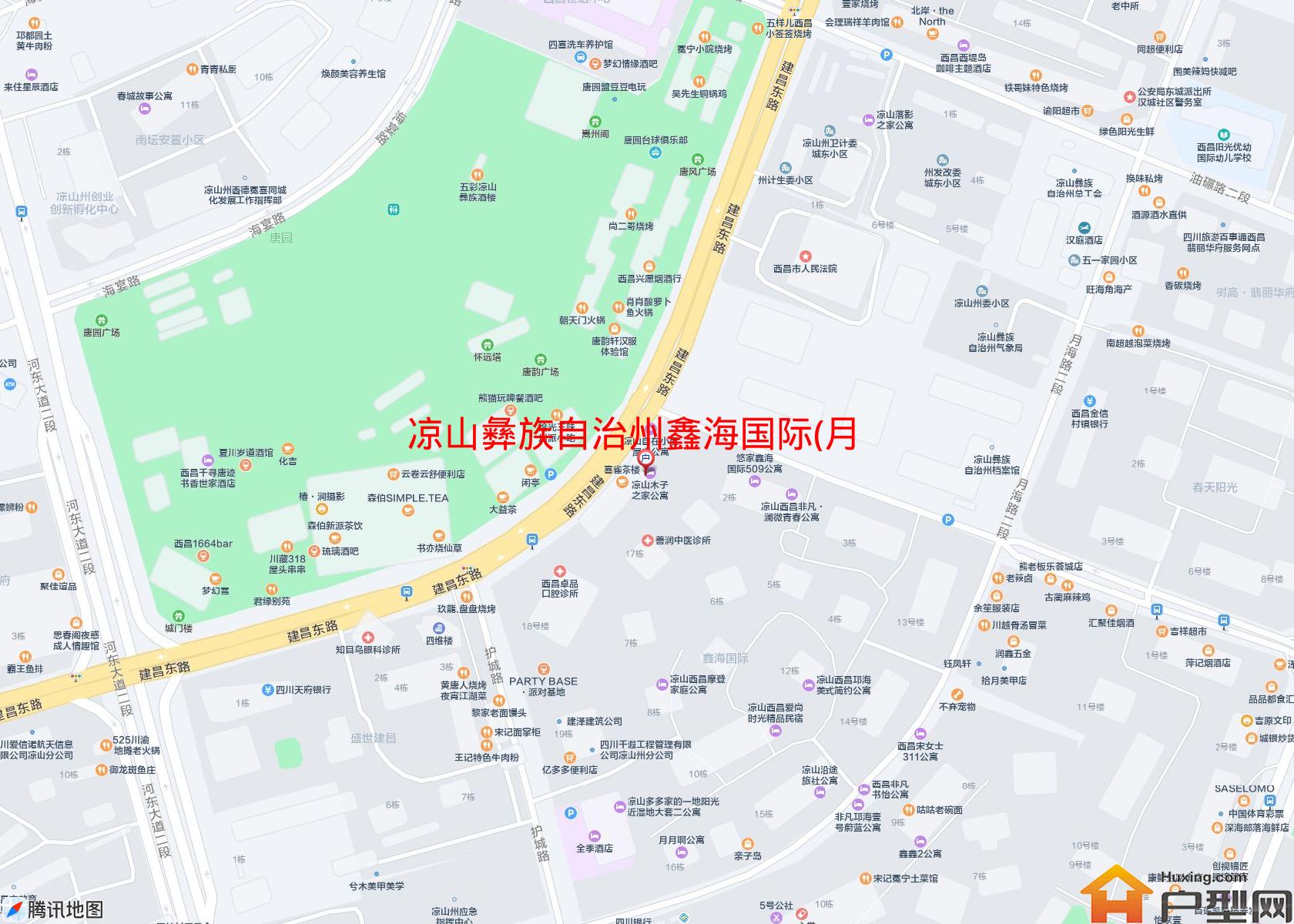 鑫海国际(月海路二段13号)小区 - 户型网