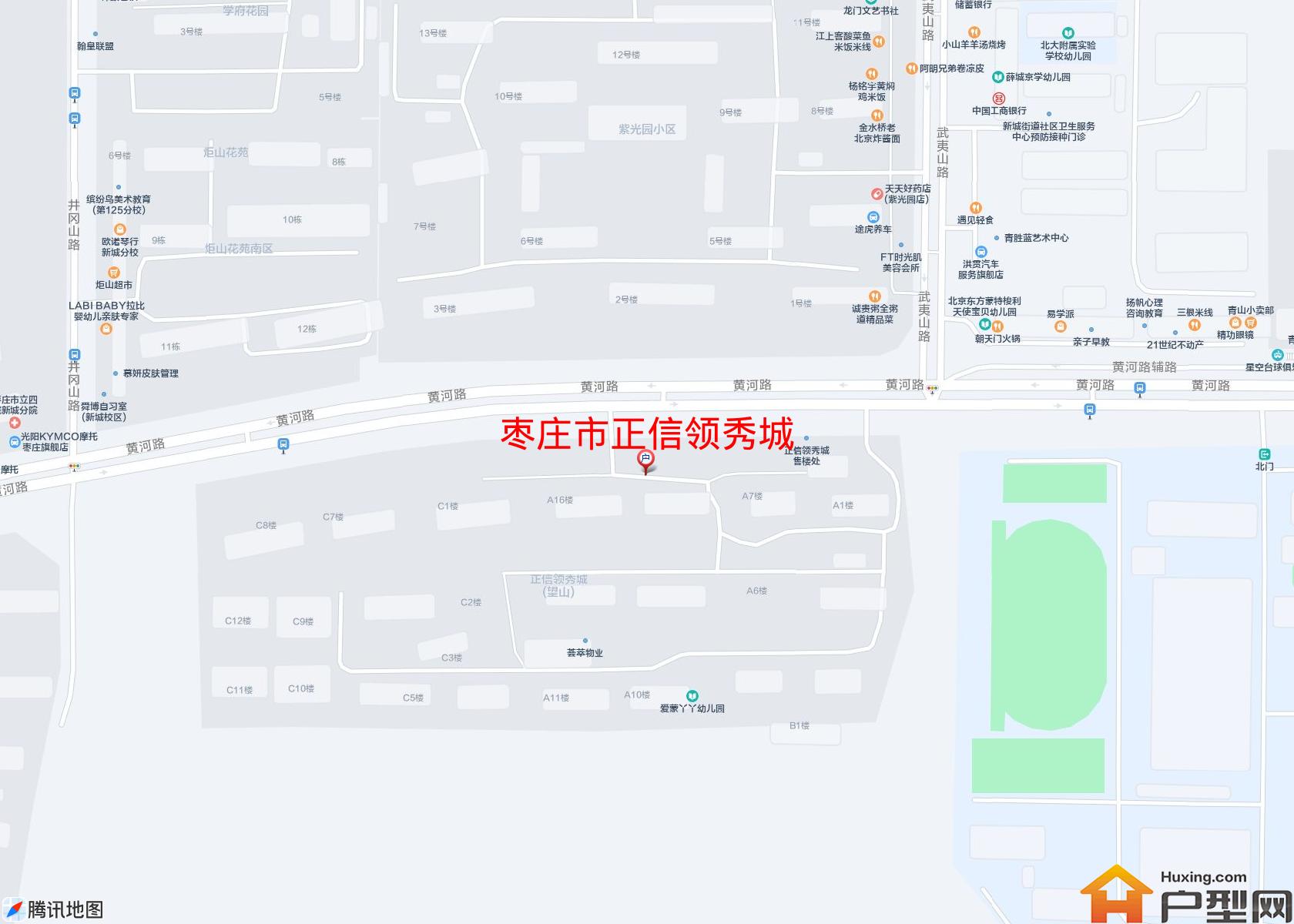 正信领秀城小区 - 户型网