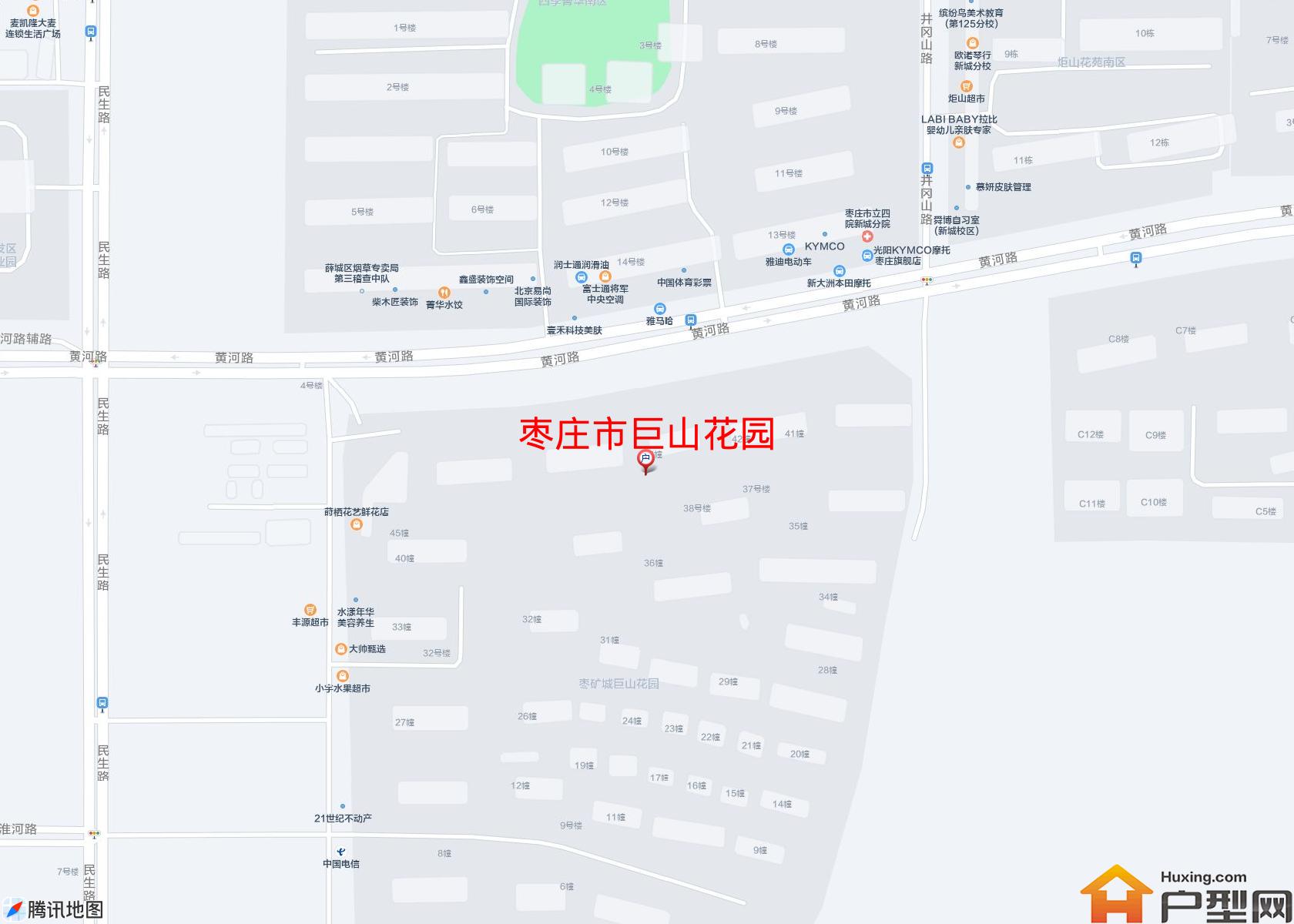 巨山花园小区 - 户型网