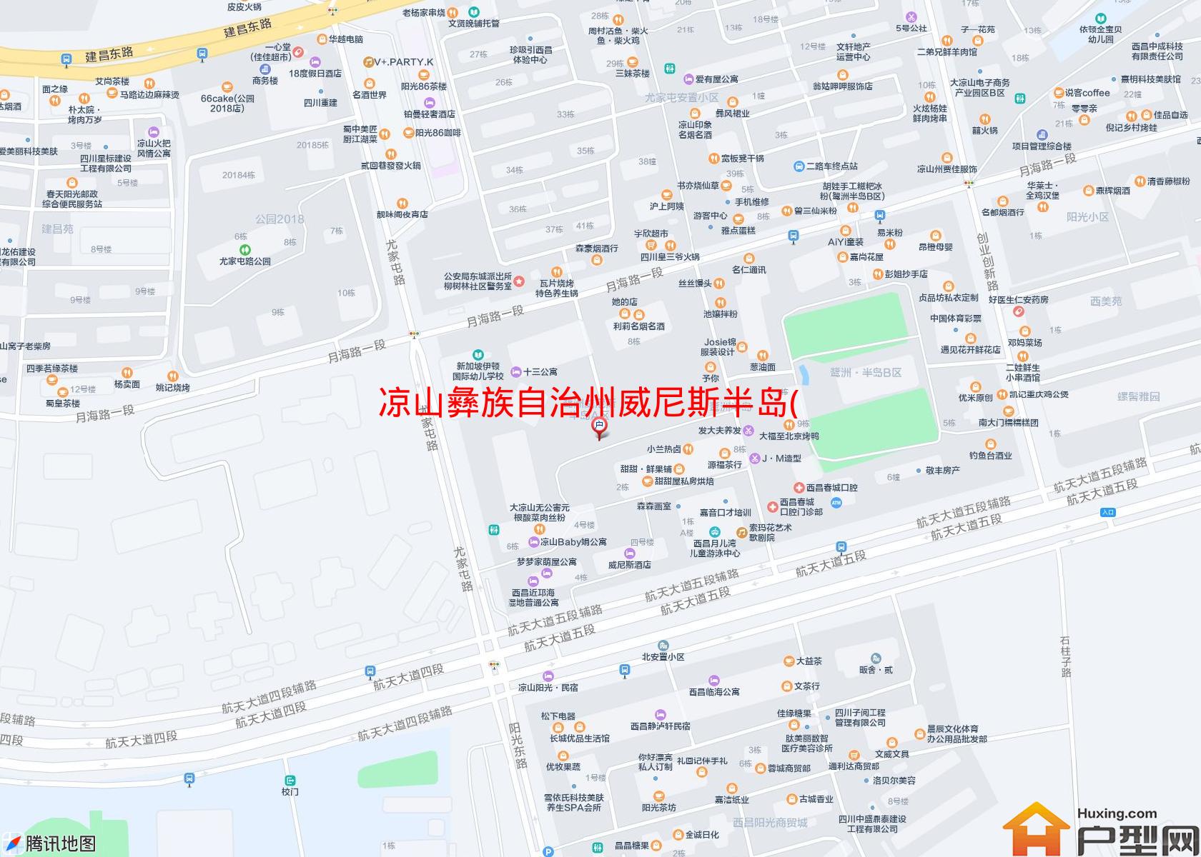 威尼斯半岛(航天大道)小区 - 户型网