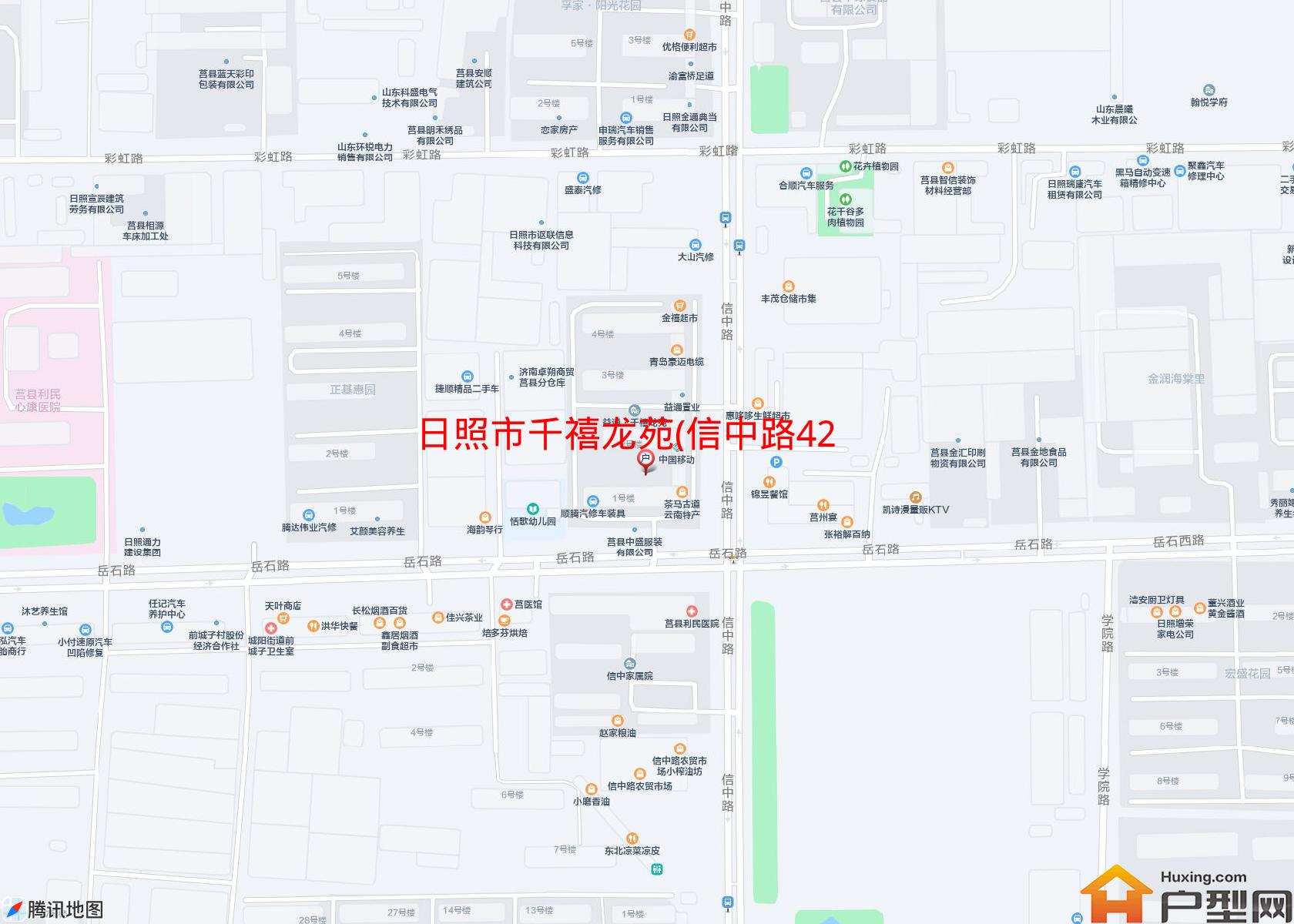 千禧龙苑(信中路42号)小区 - 户型网