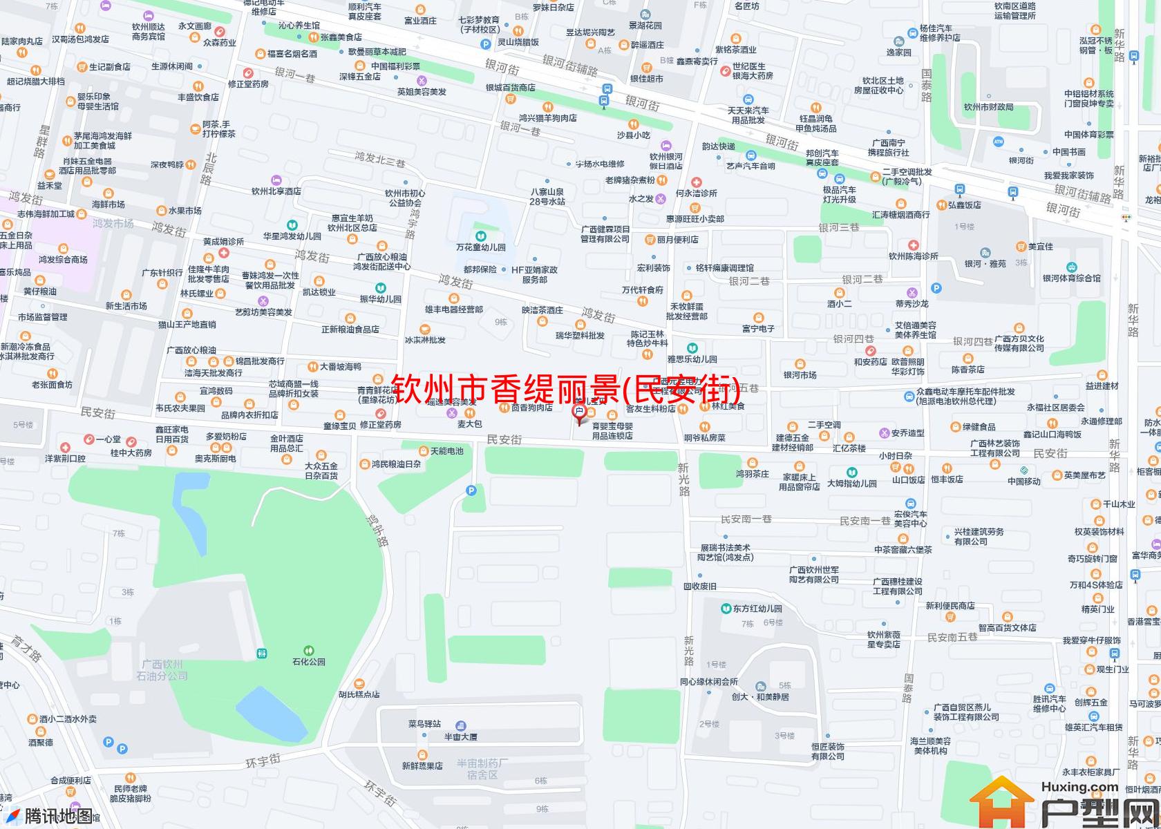 香缇丽景(民安街)小区 - 户型网