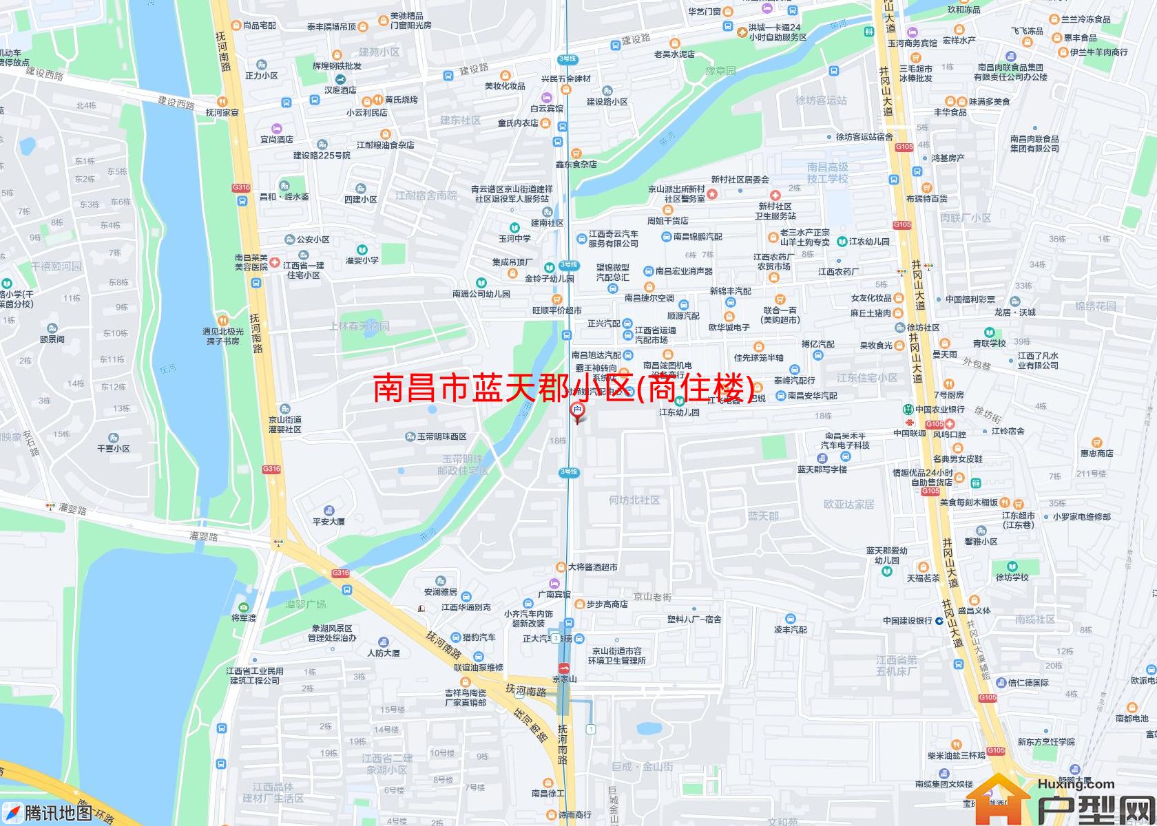 蓝天郡小区(商住楼)小区 - 户型网