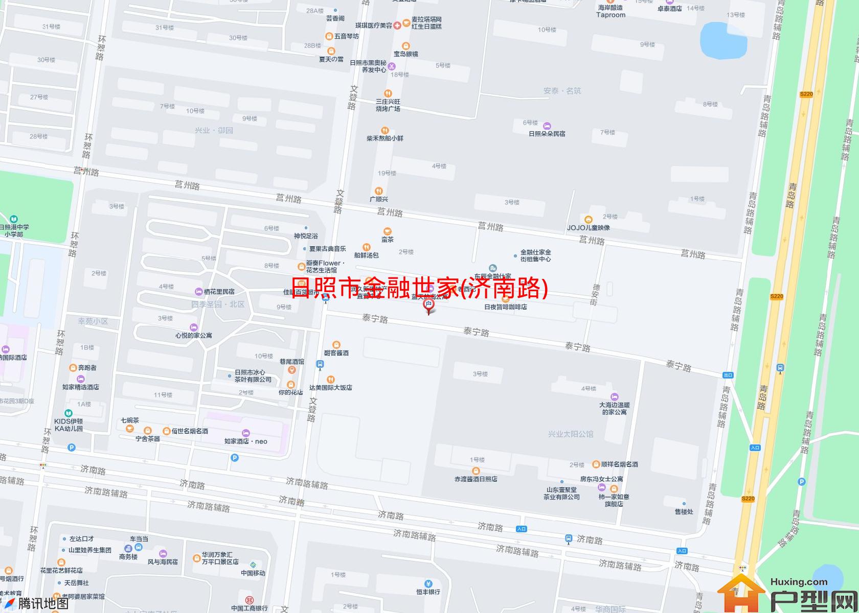 金融世家(济南路)小区 - 户型网
