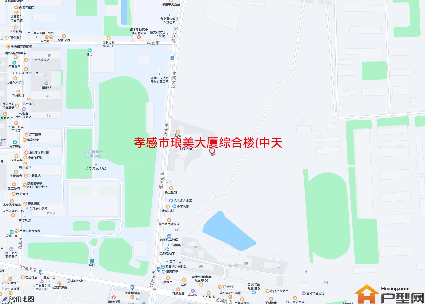 琅美大厦综合楼(中天大道)小区 - 户型网