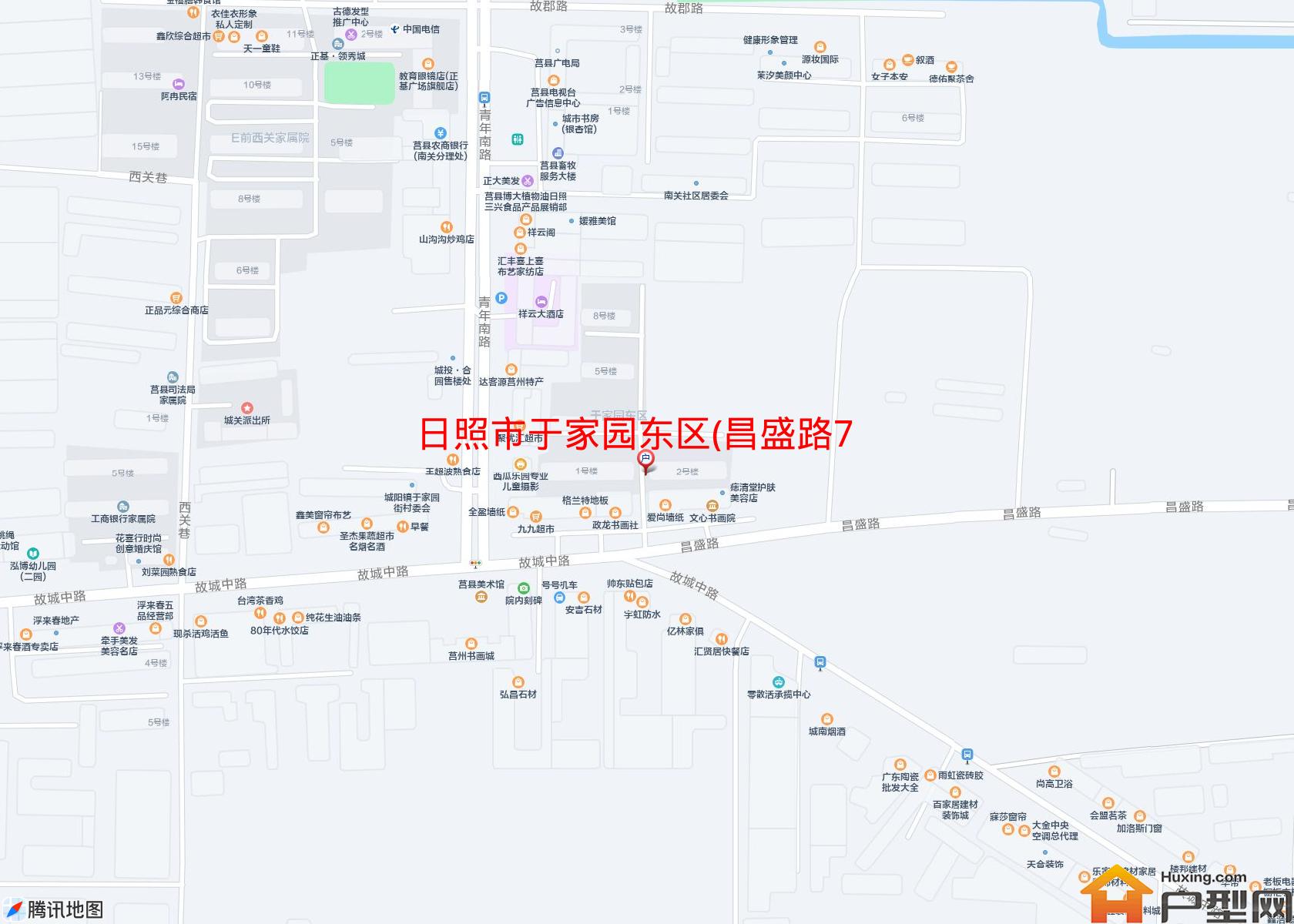 于家园东区(昌盛路707号)小区 - 户型网
