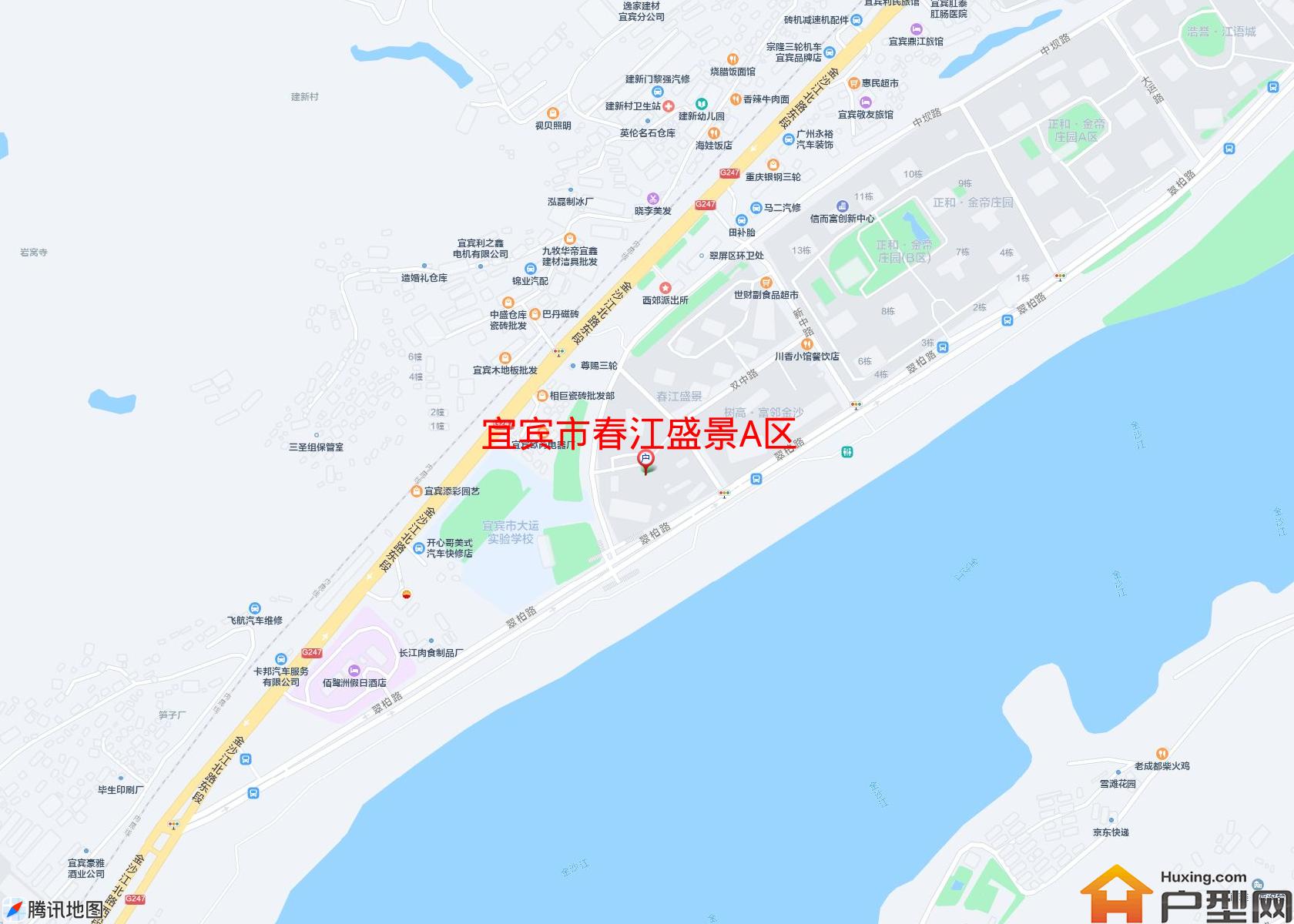 春江盛景A区小区 - 户型网