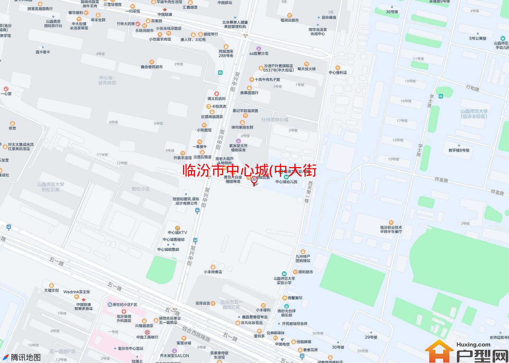 中心城(中大街,近鼓楼西大街)小区 - 户型网