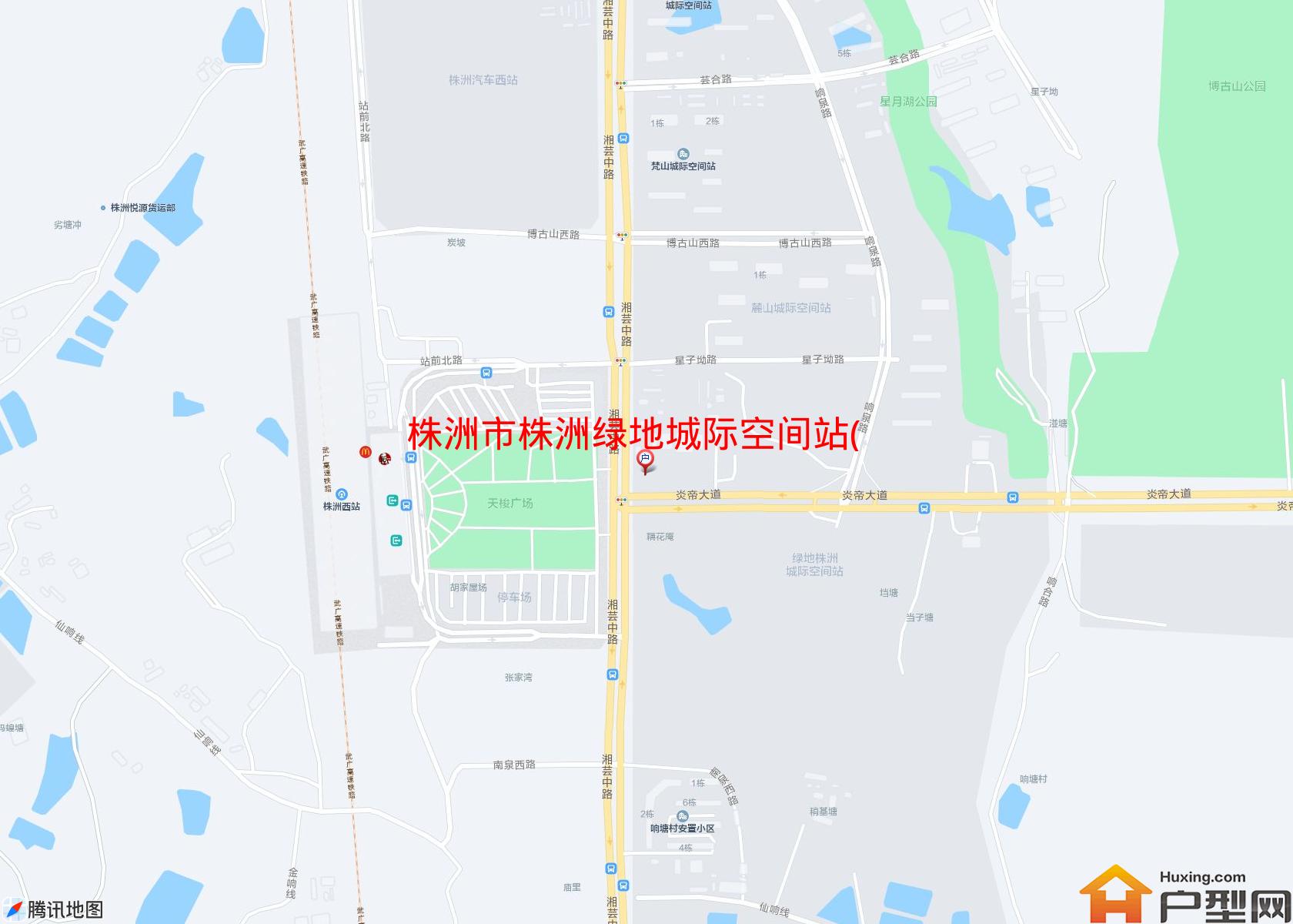 株洲绿地城际空间站(湘芸路)小区 - 户型网