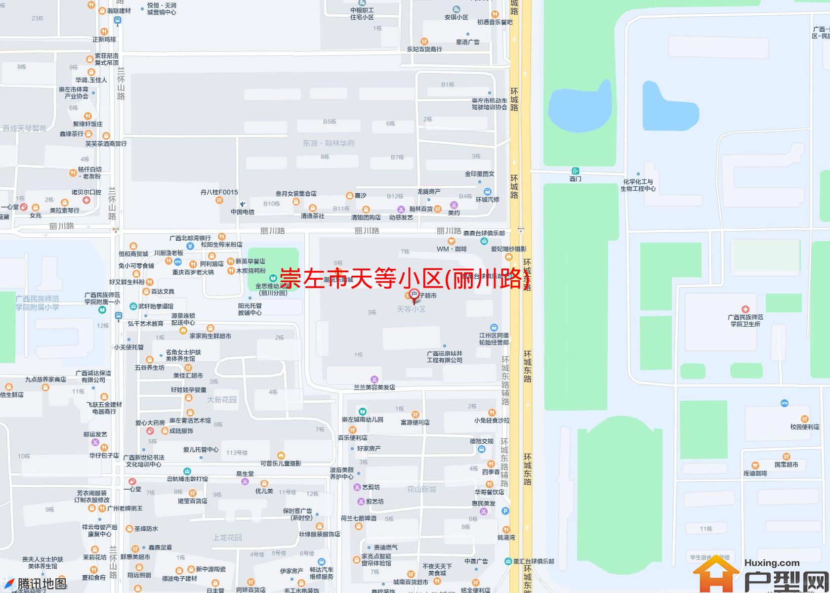天等小区(丽川路)小区 - 户型网