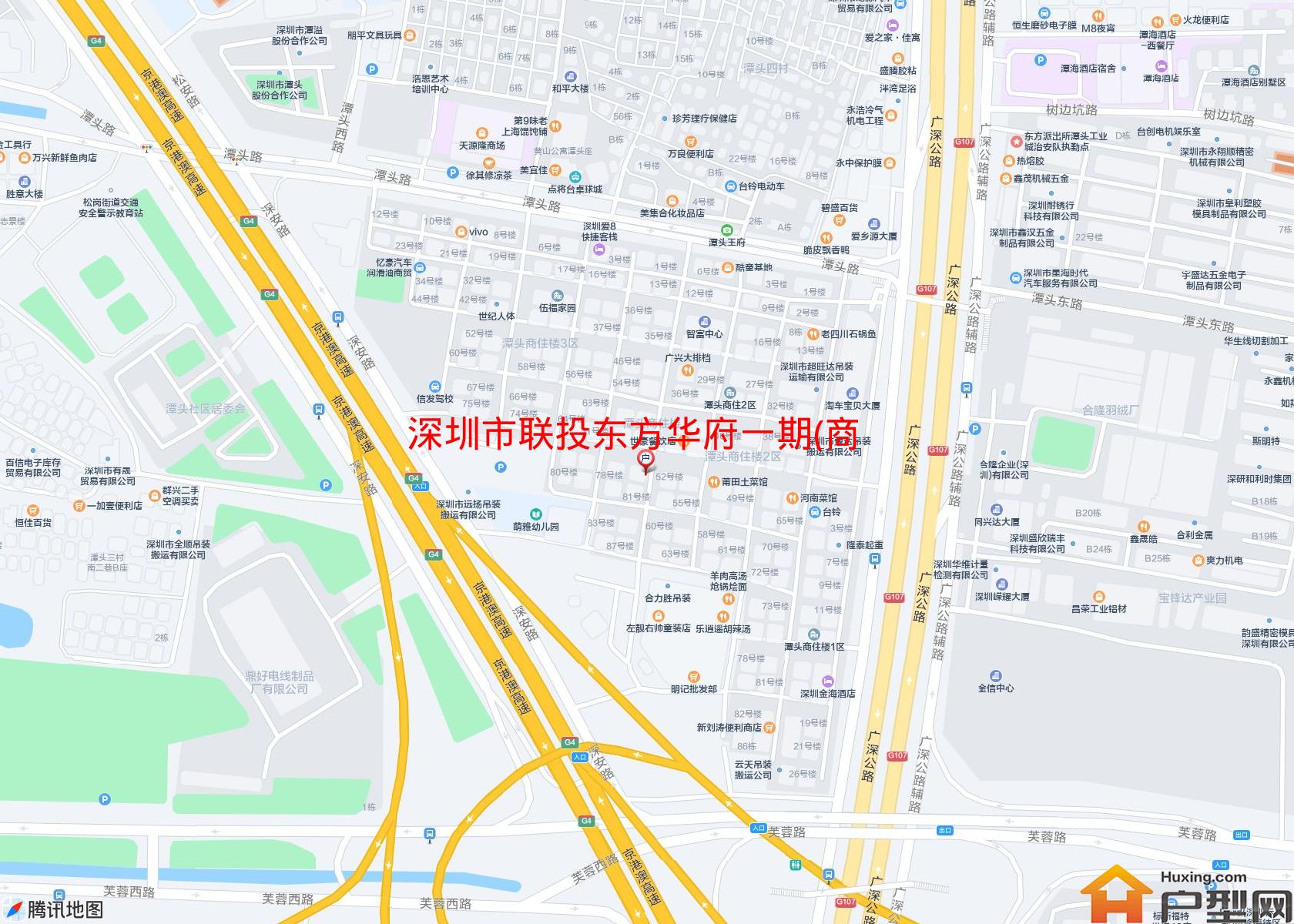 联投东方华府一期(商住楼)小区 - 户型网