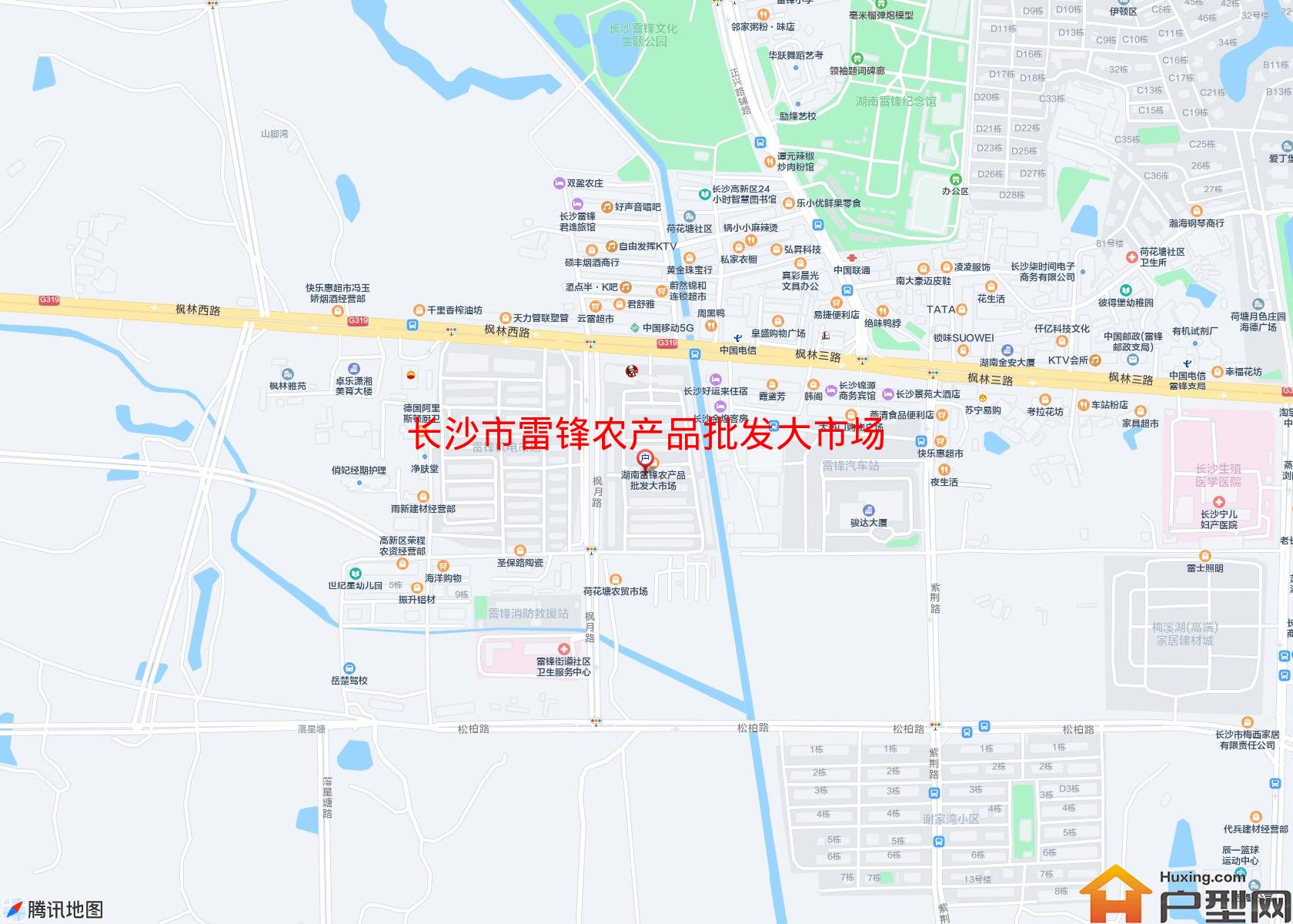 雷锋农产品批发大市场小区 - 户型网