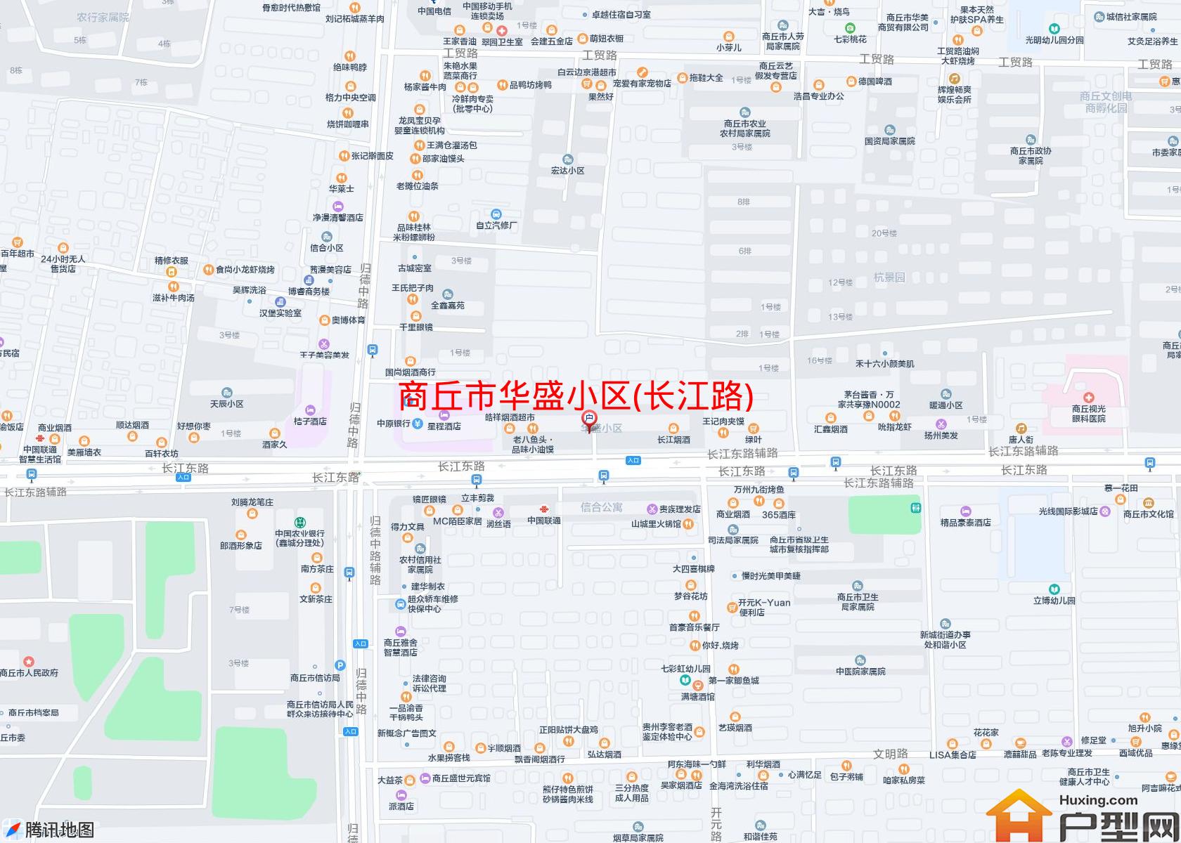 华盛小区(长江路)小区 - 户型网