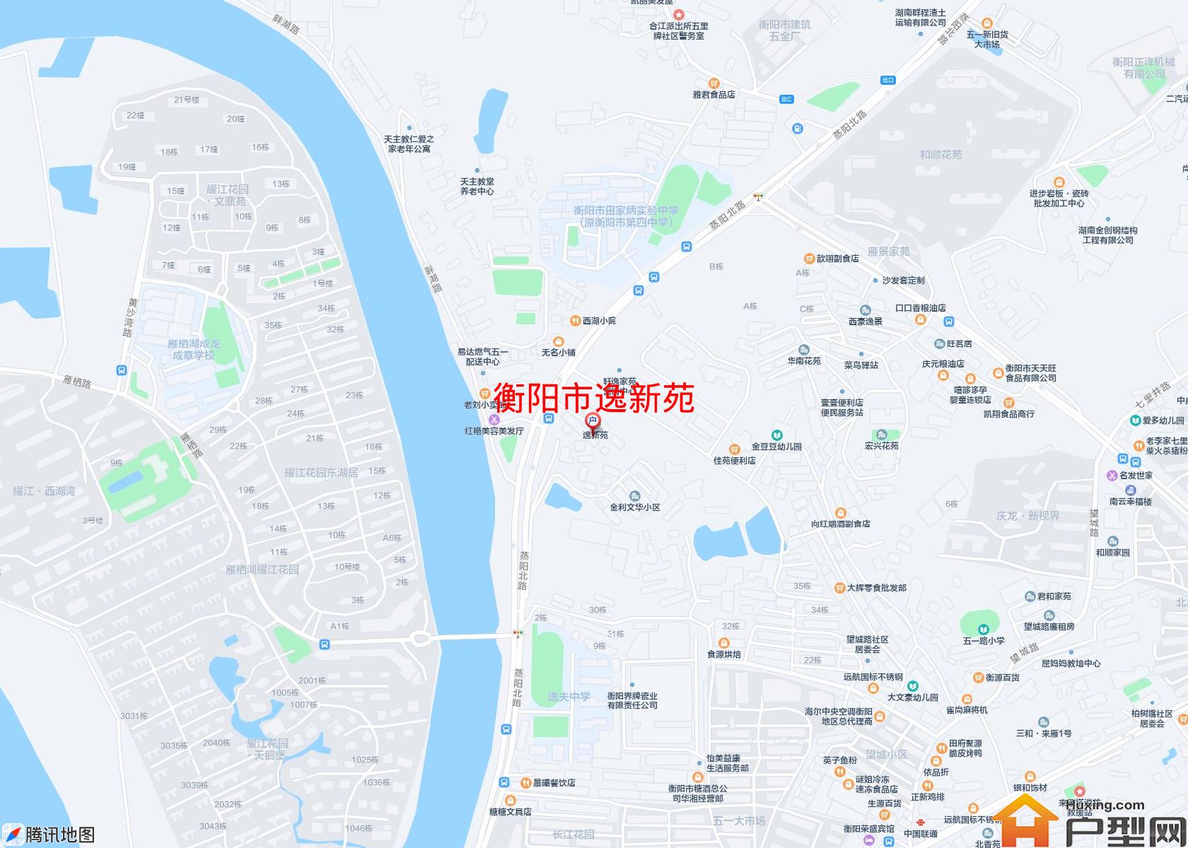 逸新苑小区 - 户型网