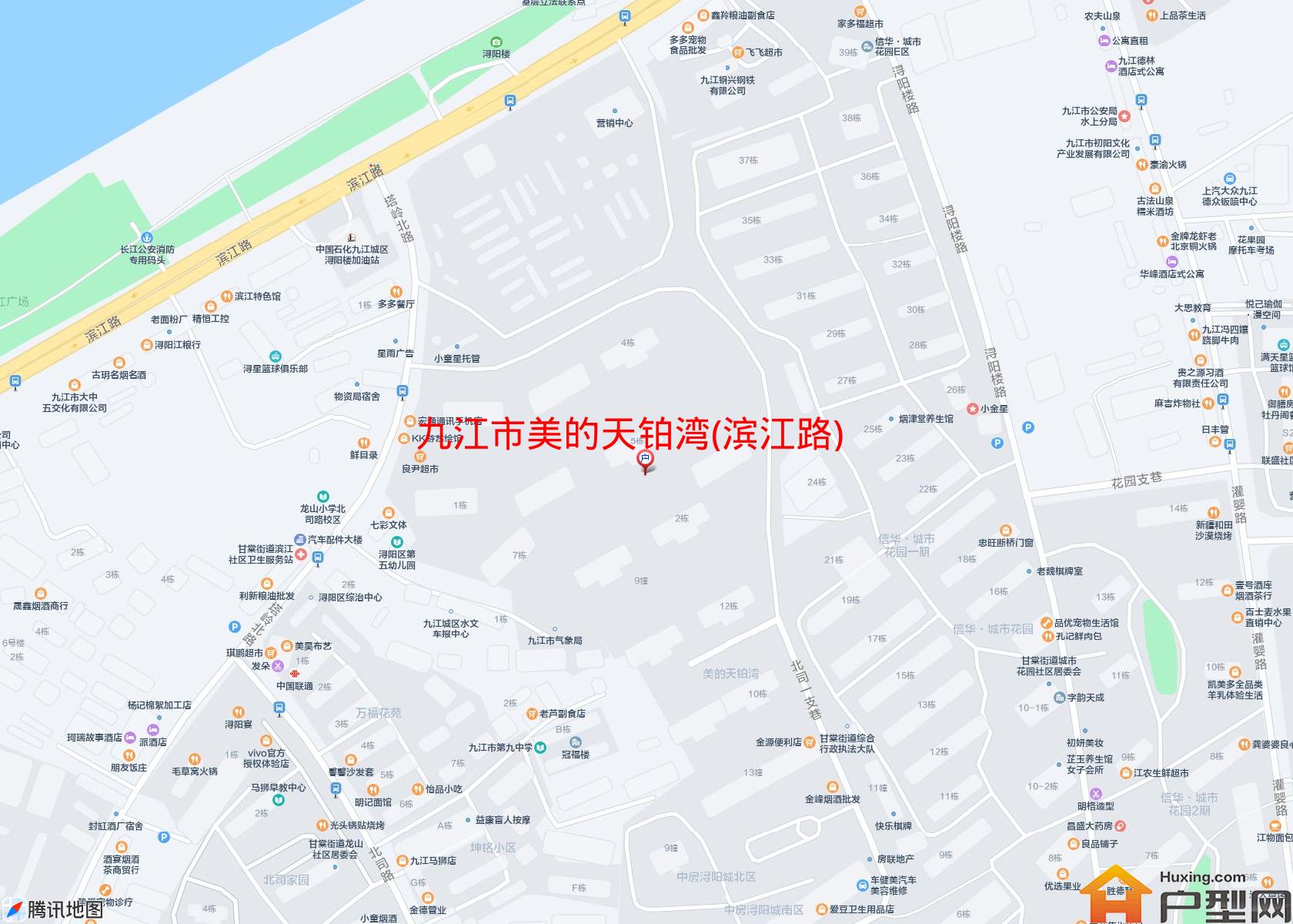 美的天铂湾(滨江路)小区 - 户型网