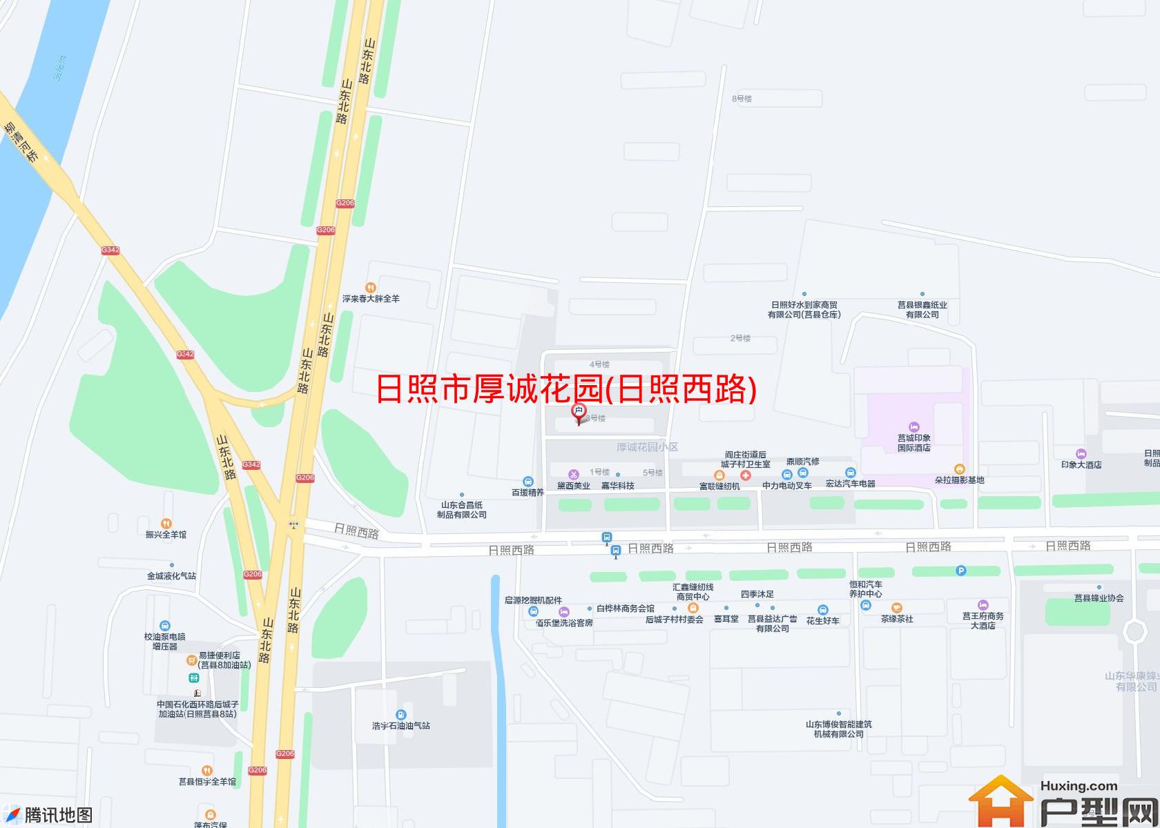 厚诚花园(日照西路)小区 - 户型网