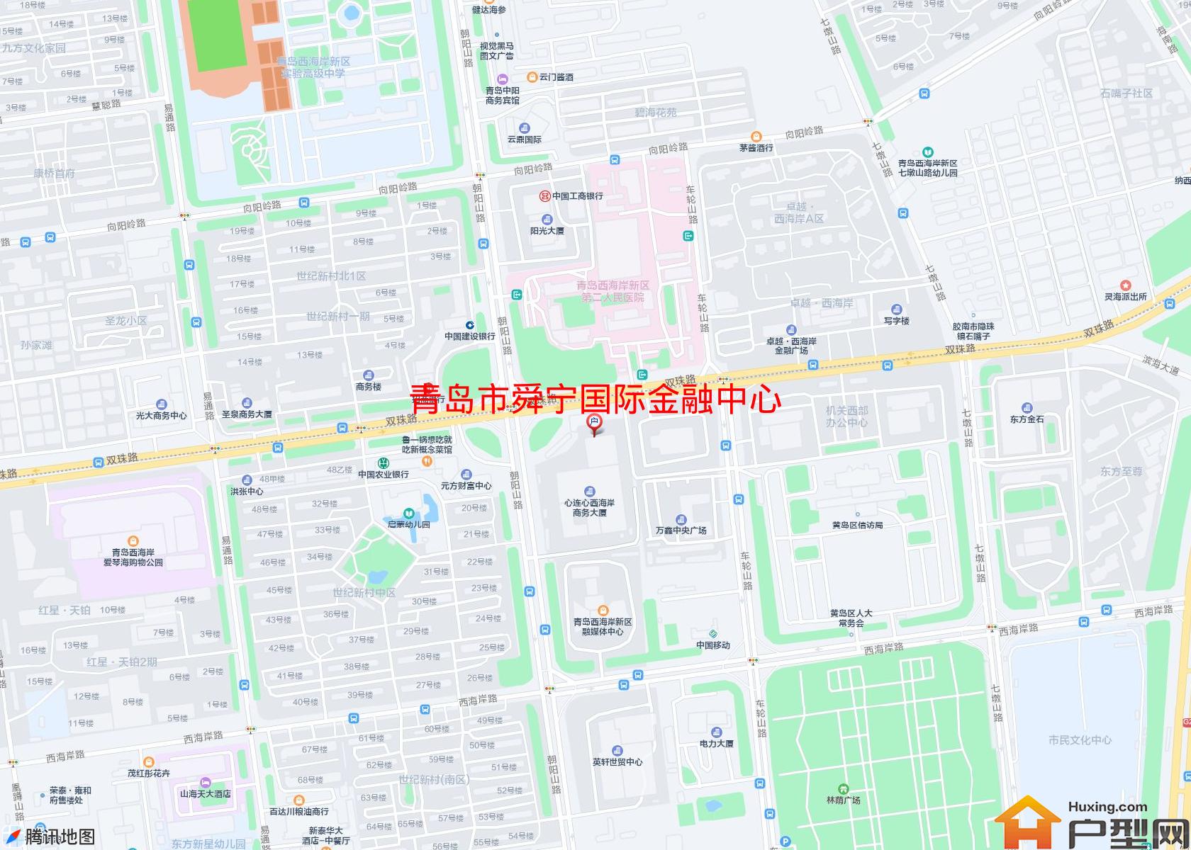 舜宁国际金融中心小区 - 户型网