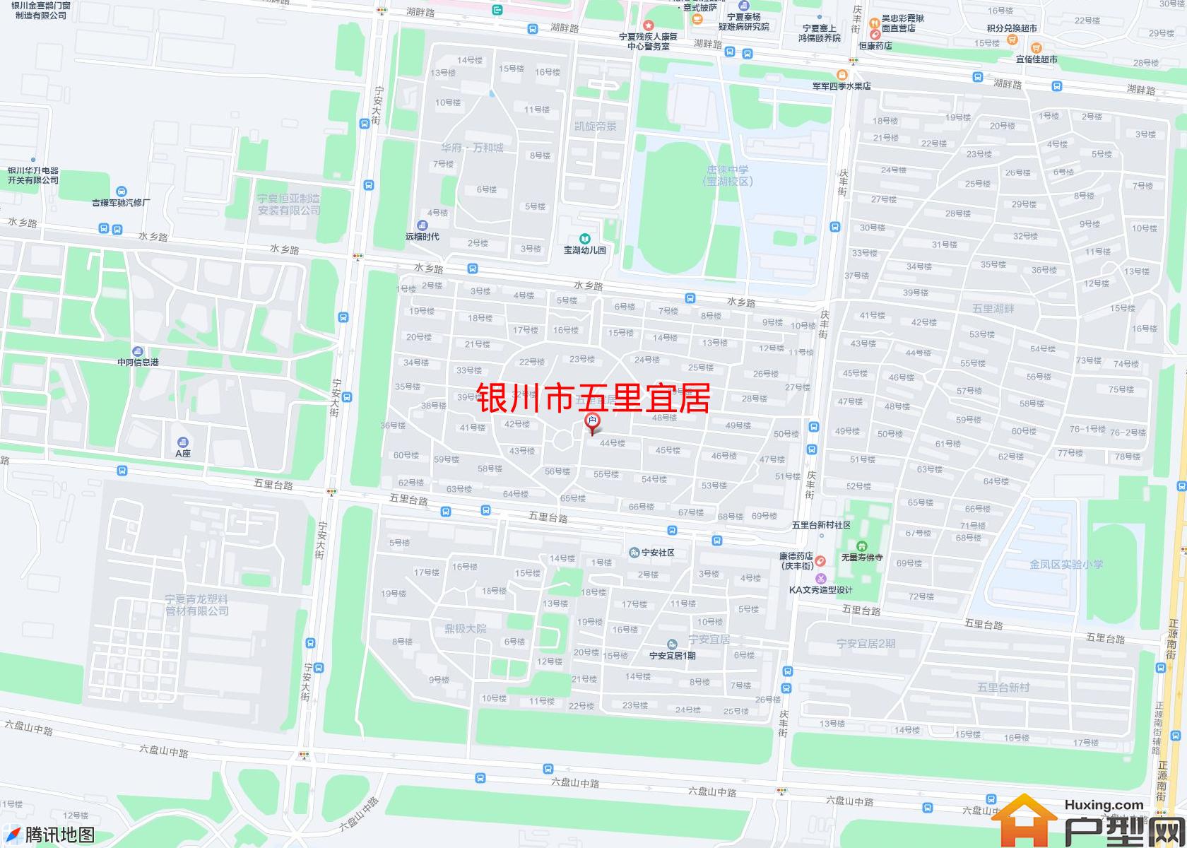 五里宜居小区 - 户型网