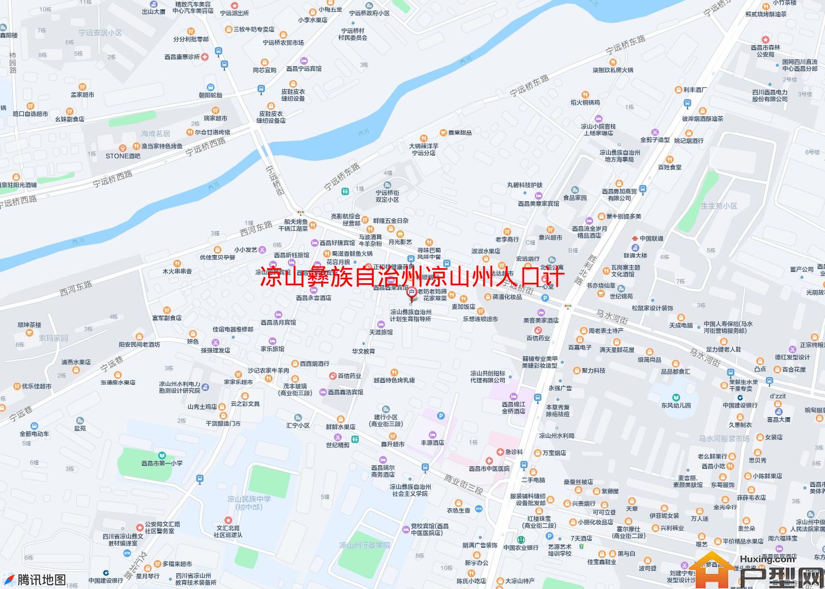 凉山州人口计生委住宅区 (宁远桥街29)小区 - 户型网