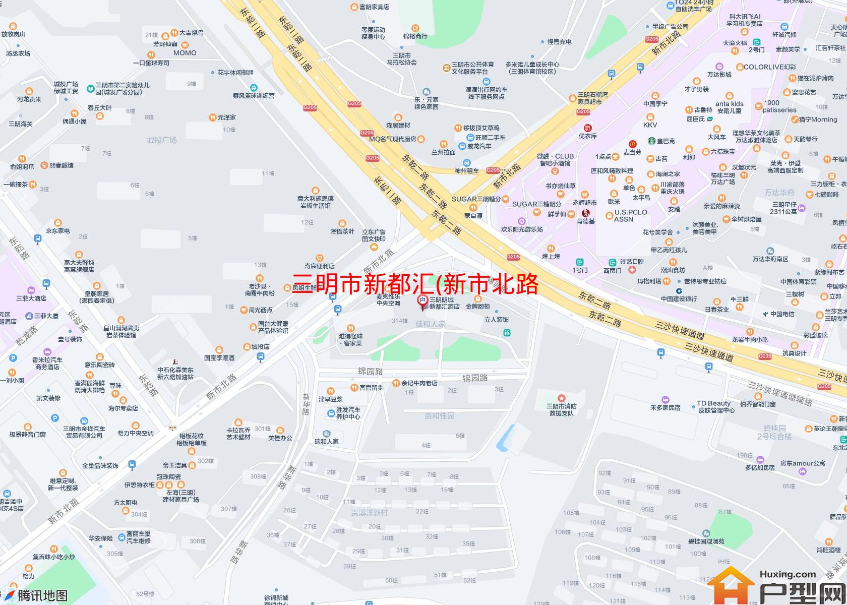 新都汇(新市北路,近东乾二路)小区 - 户型网