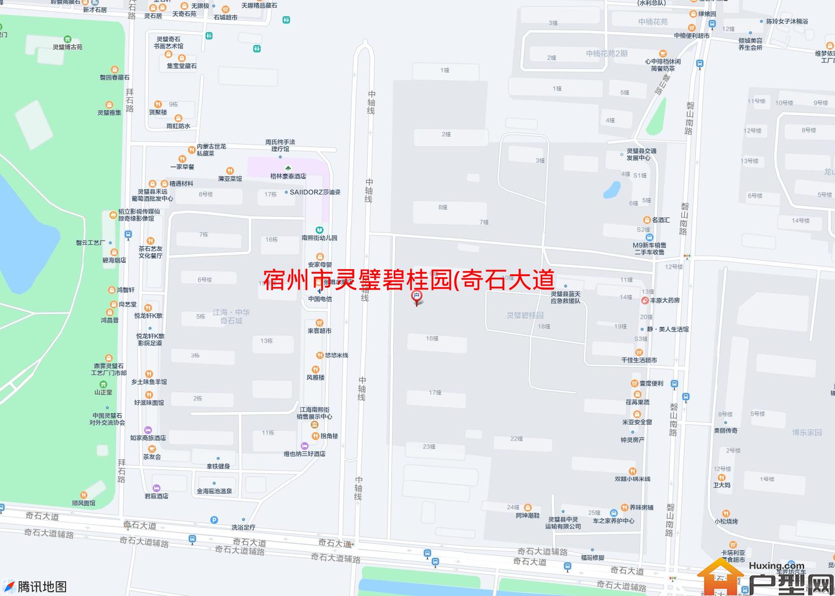 灵璧碧桂园(奇石大道)小区 - 户型网