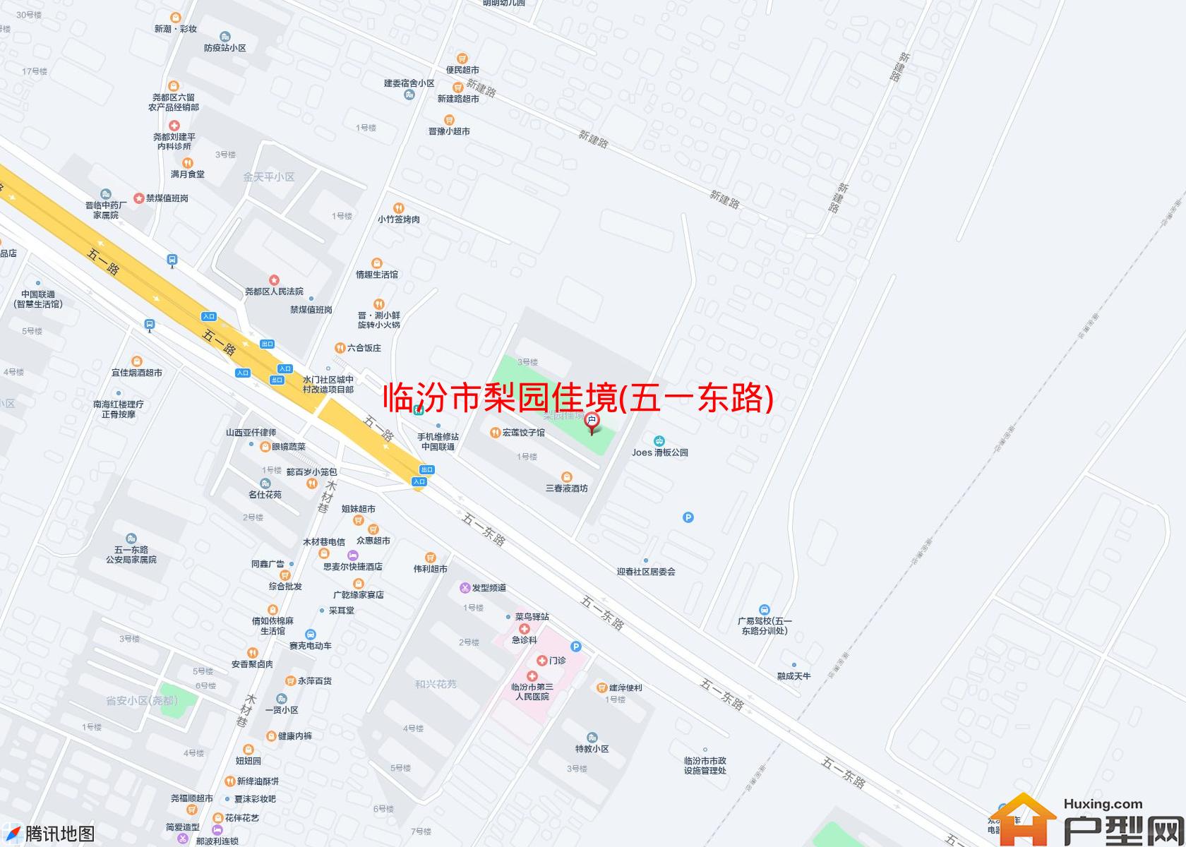 梨园佳境(五一东路)小区 - 户型网