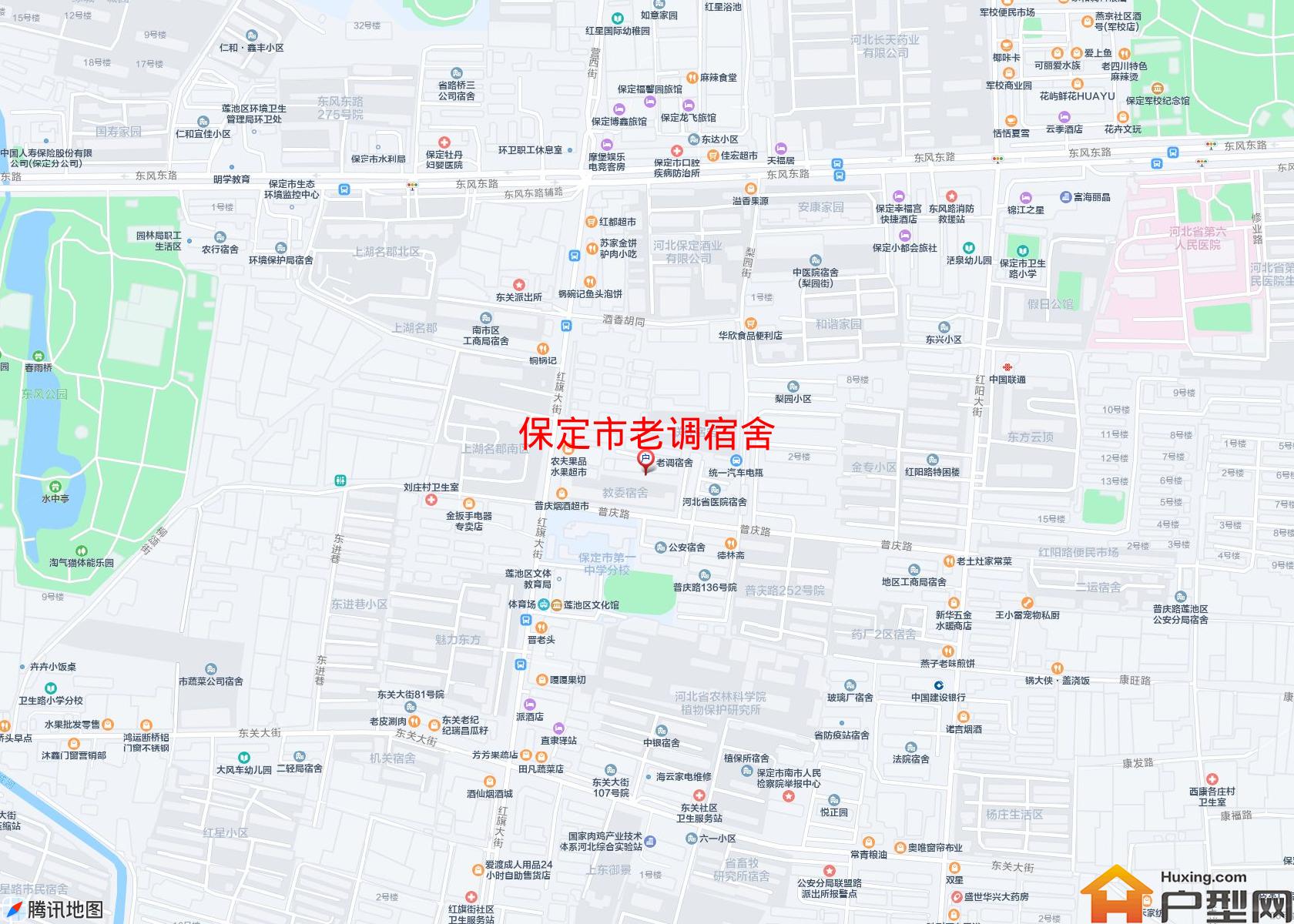 老调宿舍小区 - 户型网