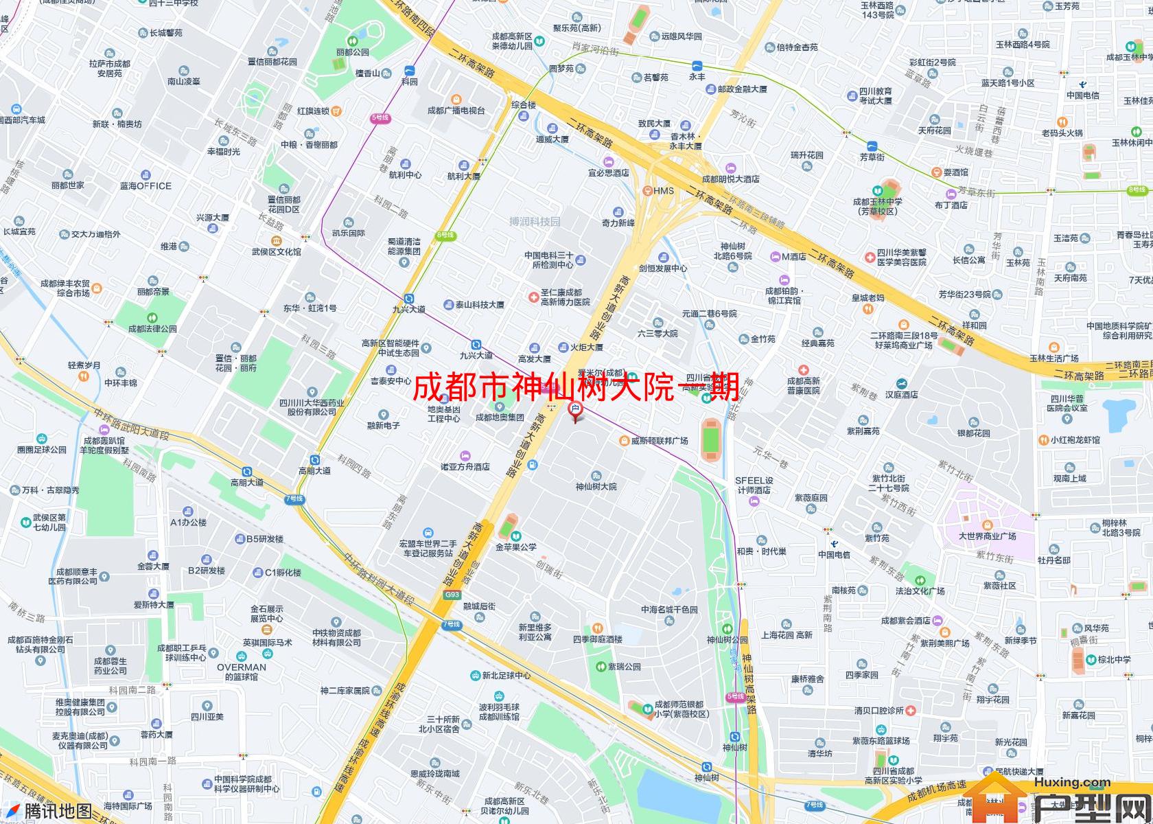 神仙树大院一期小区 - 户型网
