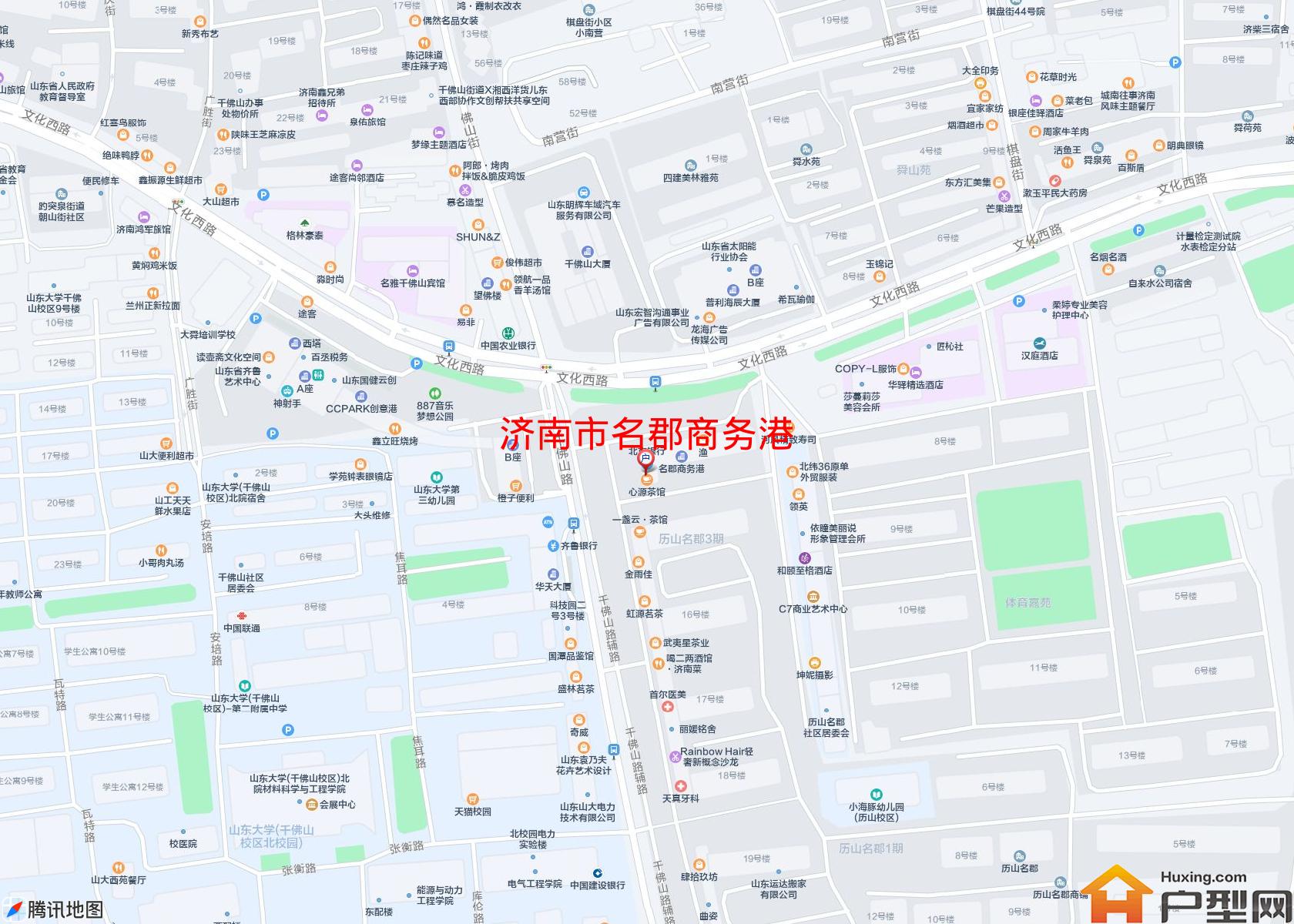 名郡商务港小区 - 户型网