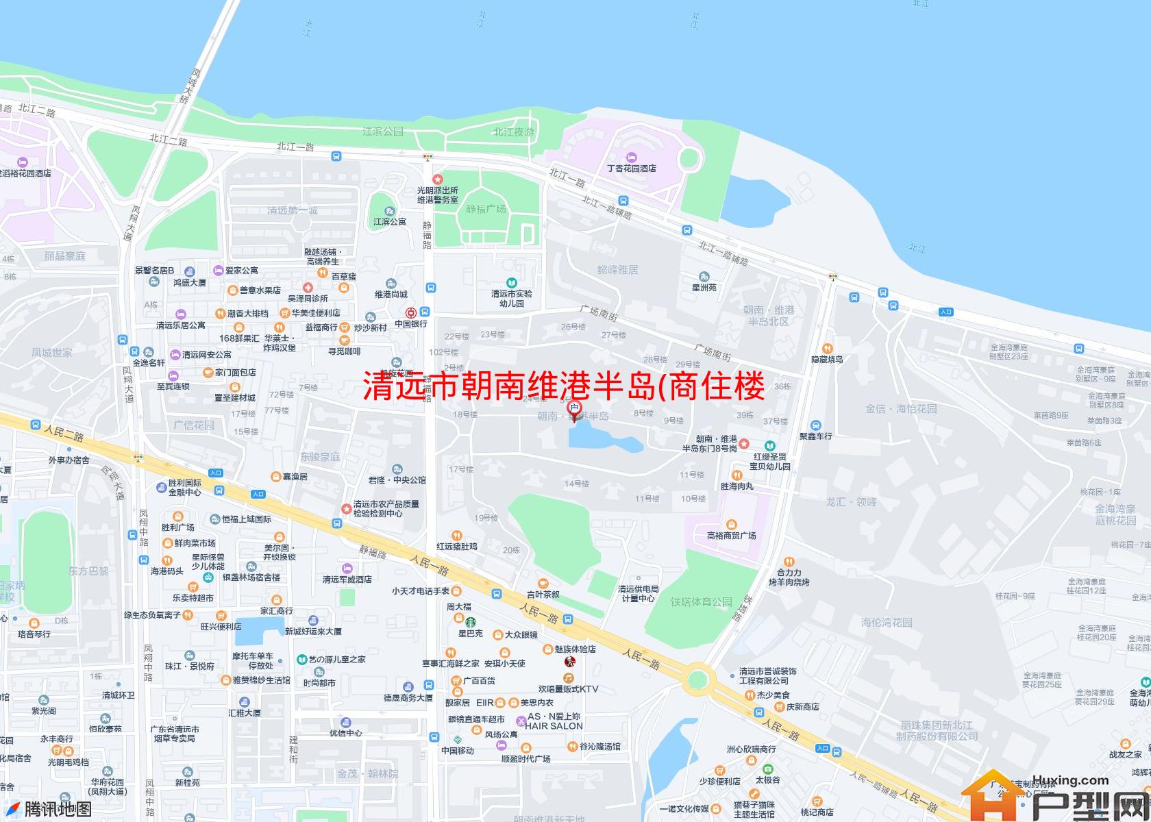 朝南维港半岛(商住楼)小区 - 户型网