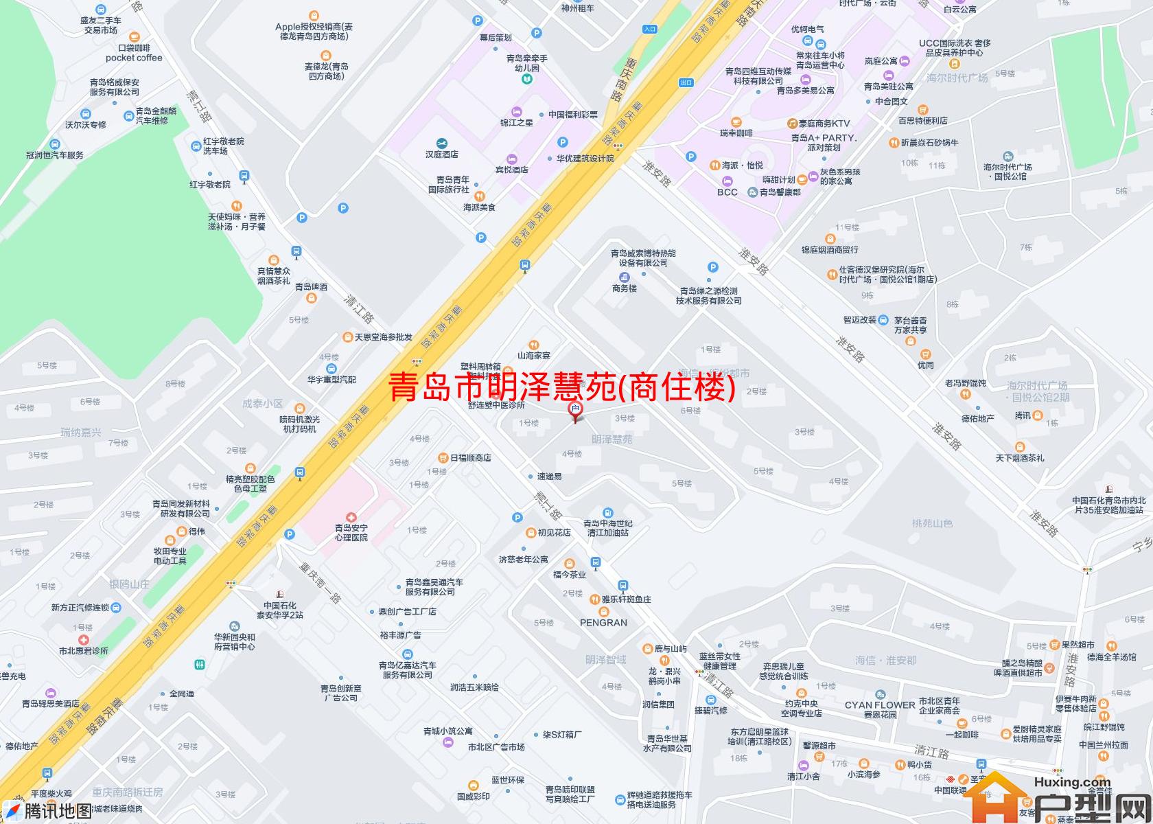 明泽慧苑(商住楼)小区 - 户型网