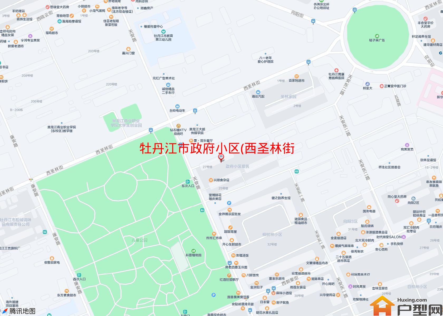 政府小区(西圣林街)小区 - 户型网
