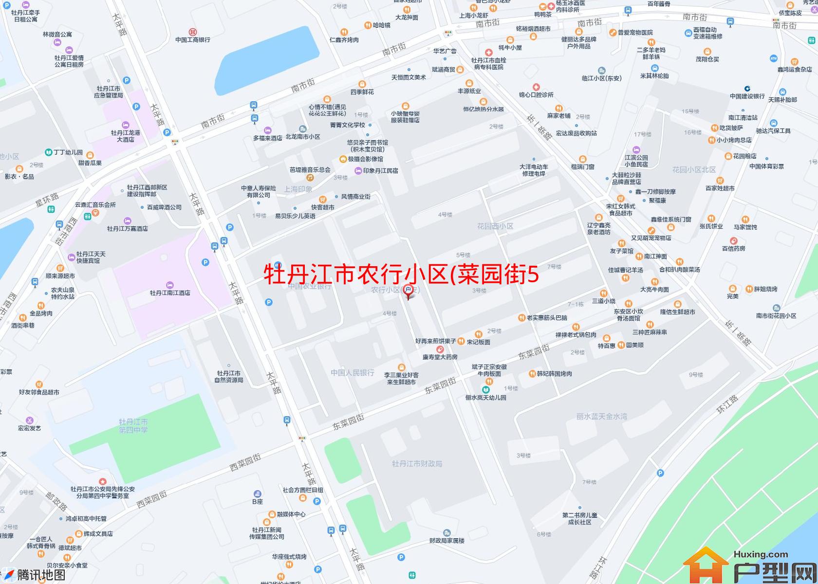 农行小区(菜园街5号)小区 - 户型网