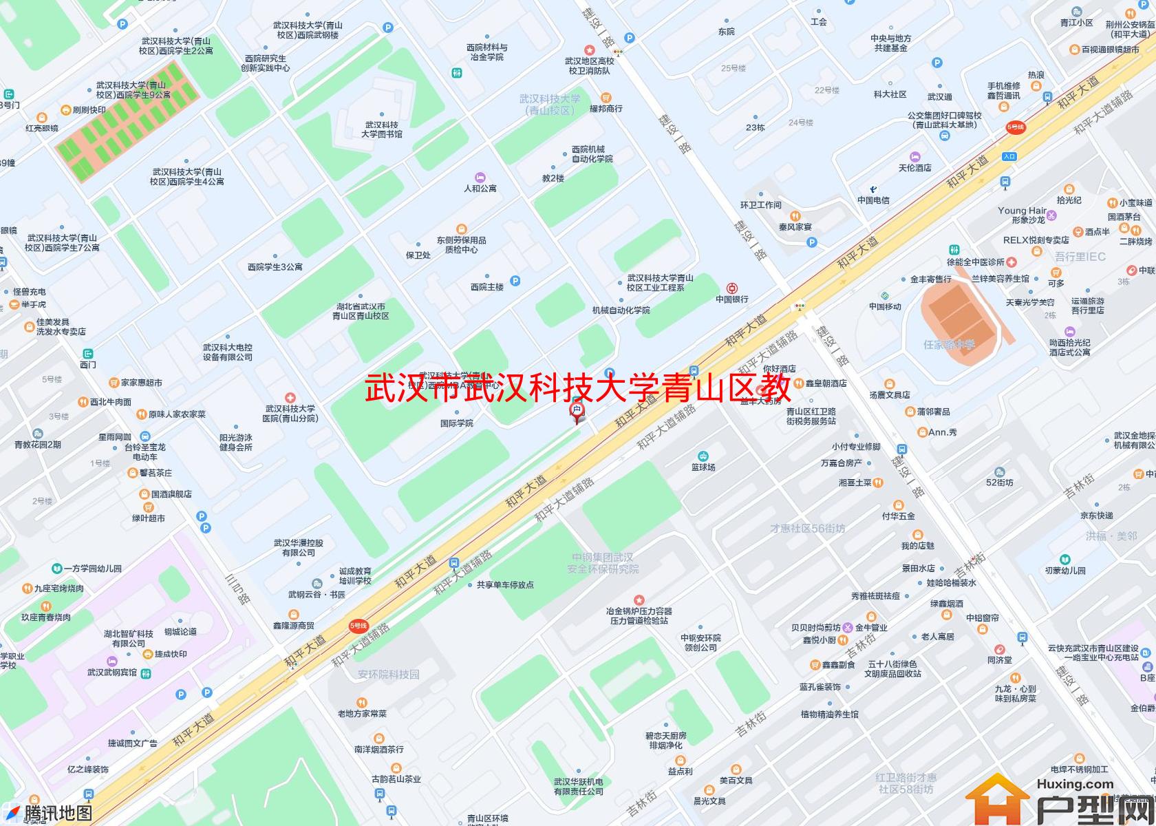武汉科技大学青山区教工宿舍小区 - 户型网