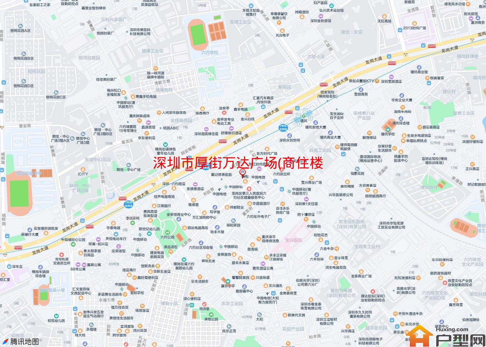 厚街万达广场(商住楼)小区 - 户型网