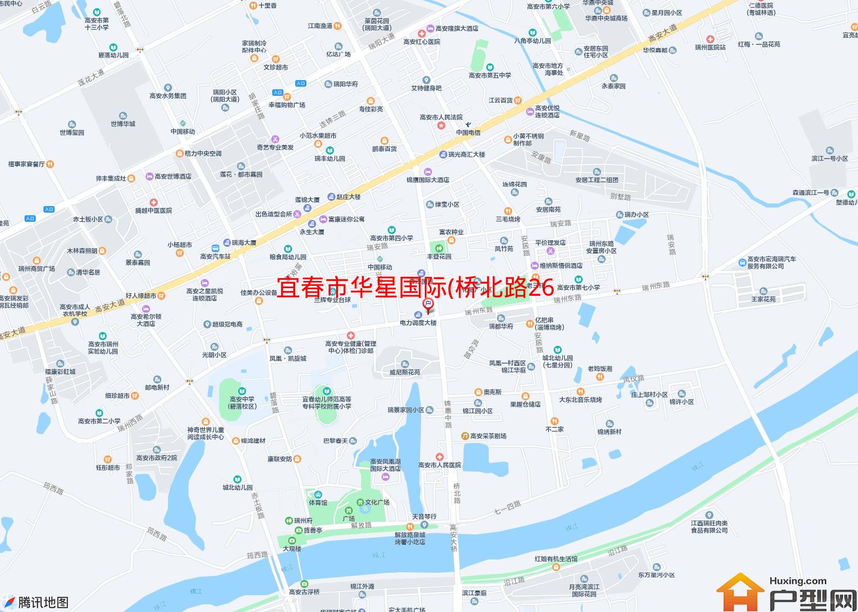 华星国际(桥北路268号)小区 - 户型网