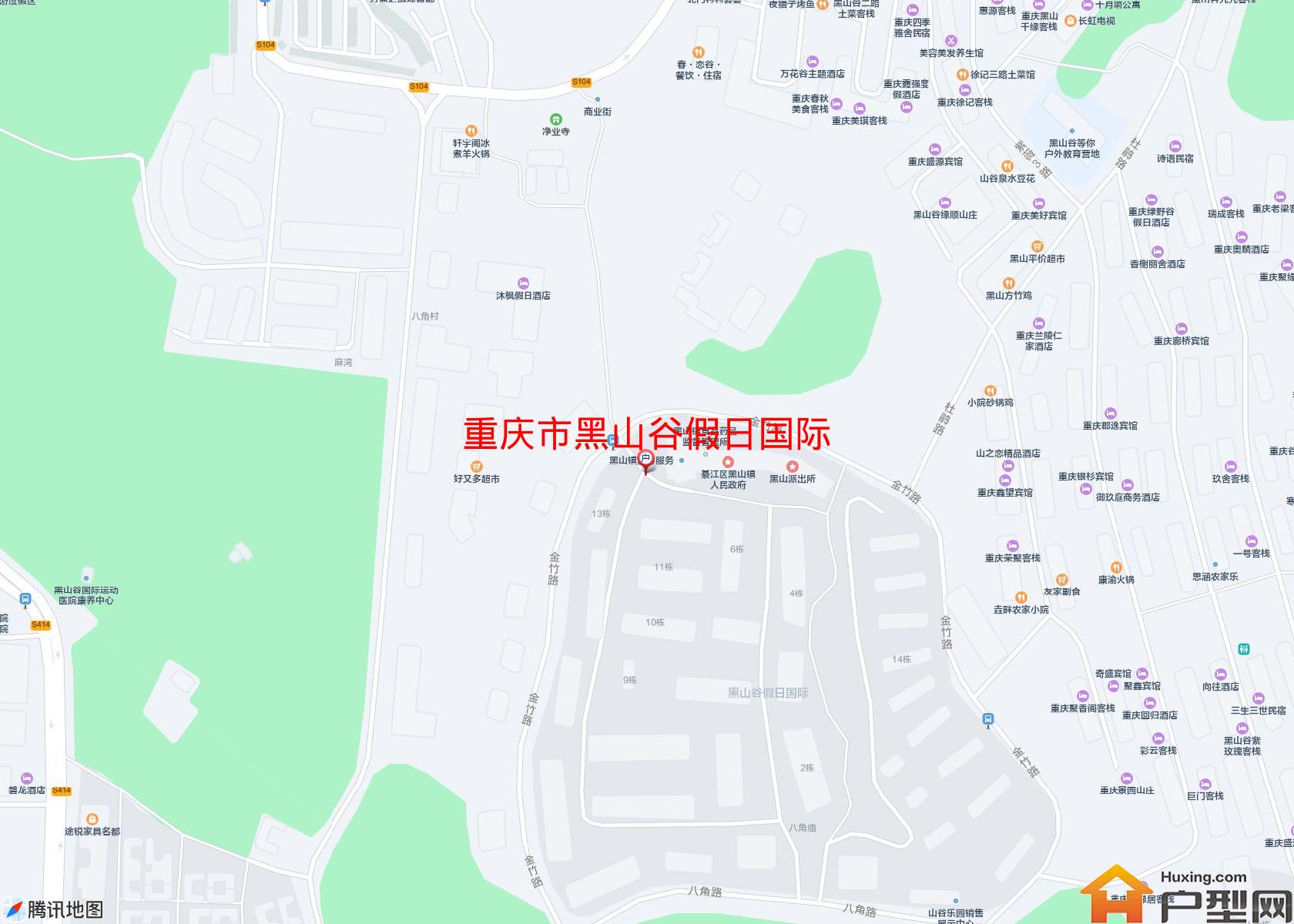 黑山谷假日国际小区 - 户型网