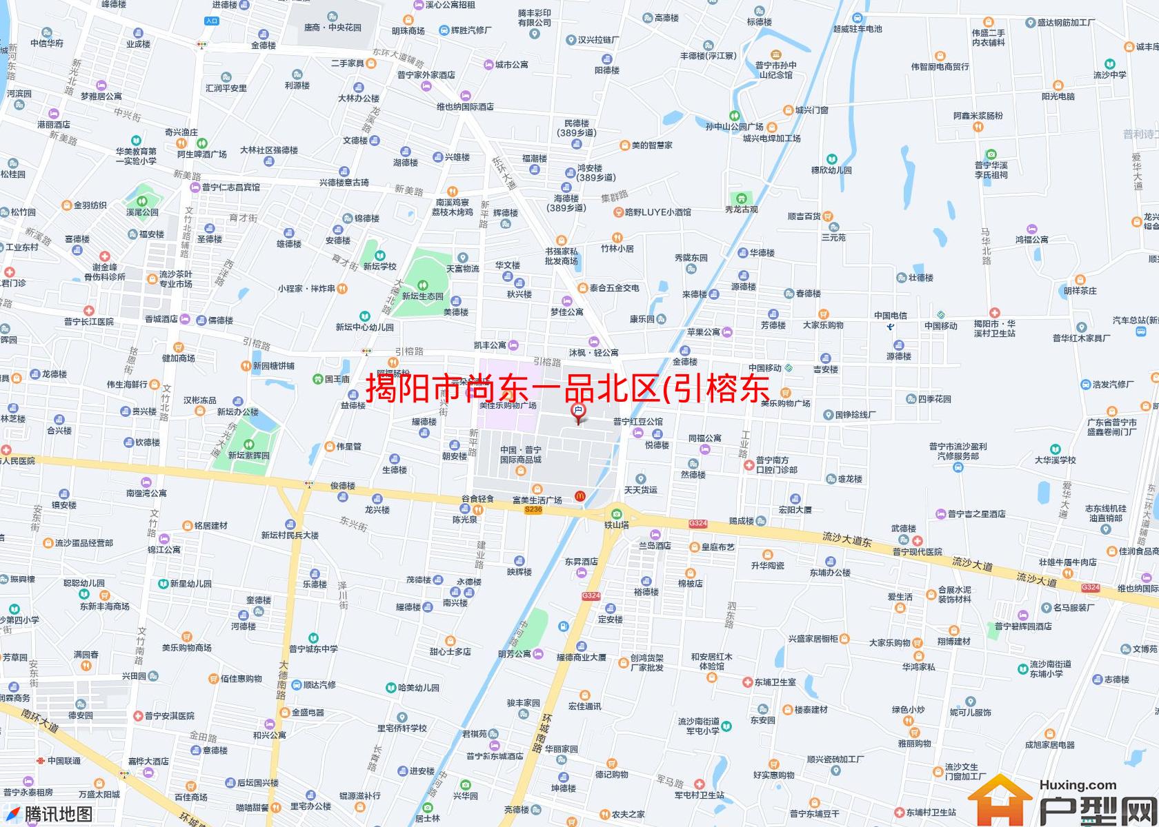 尚东一品北区(引榕东路)小区 - 户型网