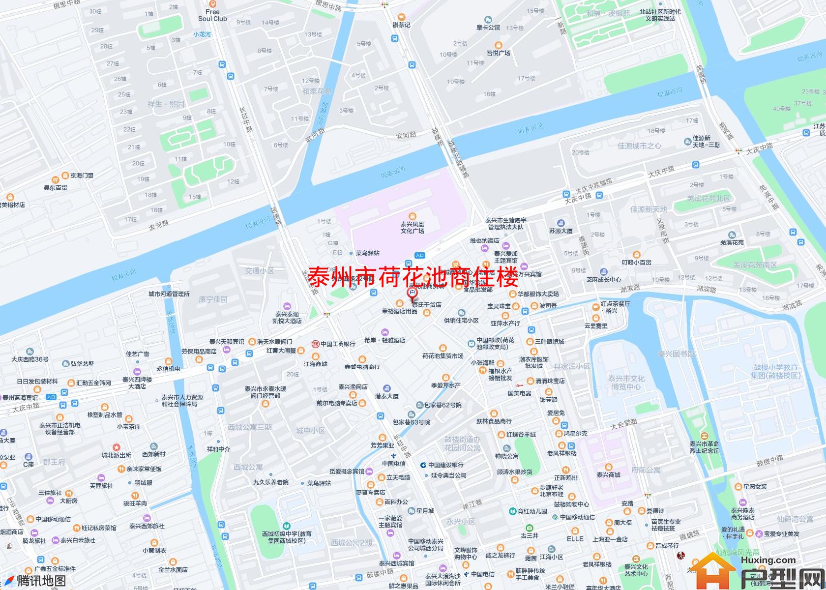 荷花池商住楼小区 - 户型网