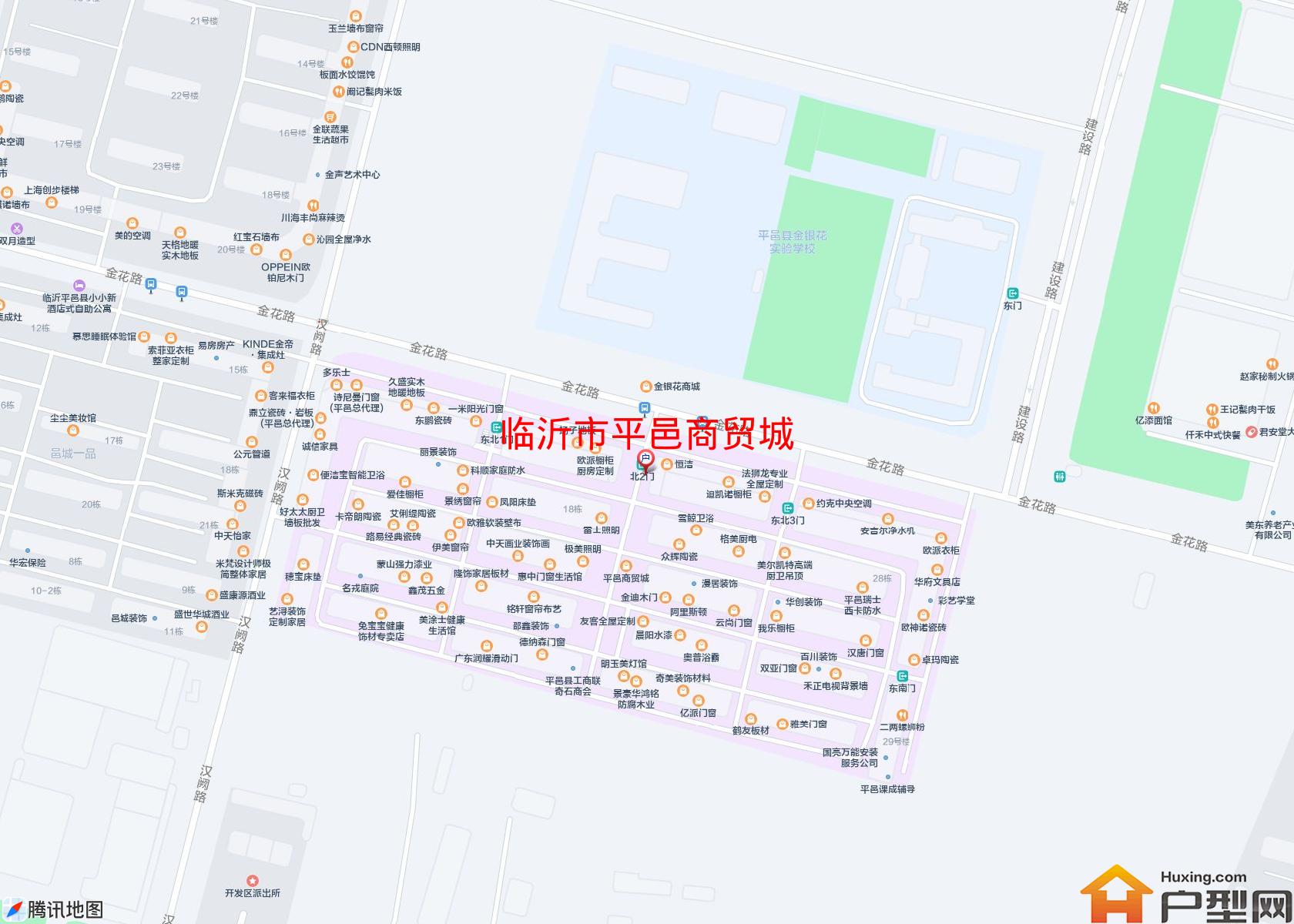 平邑商贸城小区 - 户型网