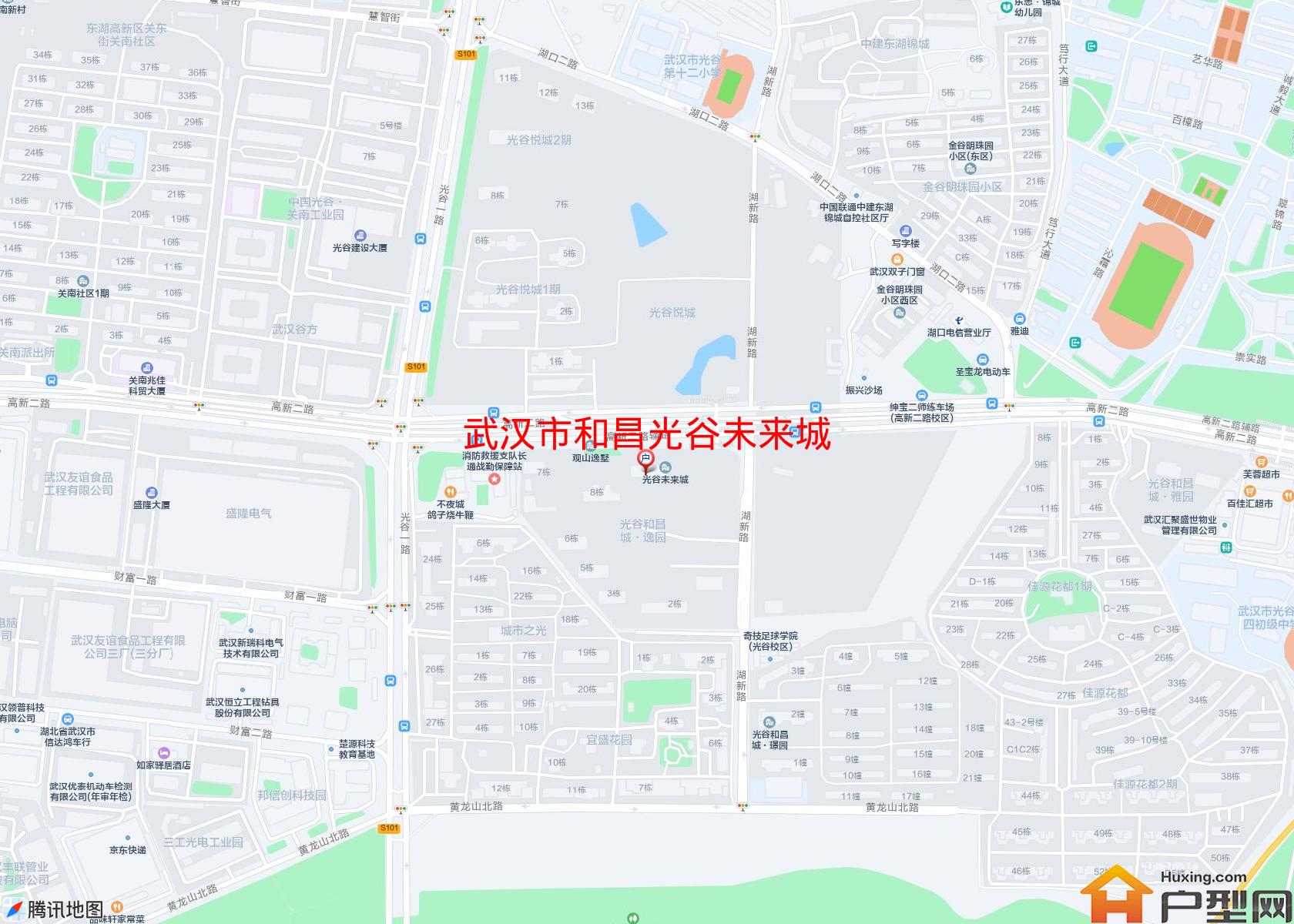 和昌光谷未来城小区 - 户型网