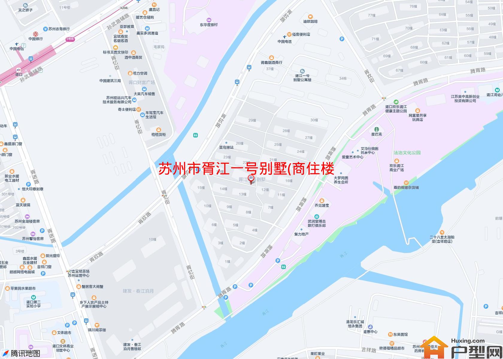 胥江一号别墅(商住楼)小区 - 户型网